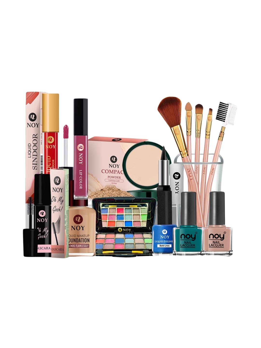 

NOY 15Pcs Essence Combo - For Effortless Beauty - Combo No. 863, Purple