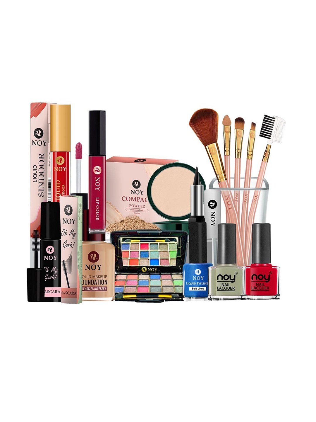 

NOY 15Pcs Captivate Combo - For Any Festival - Combo No. 1036, Pink