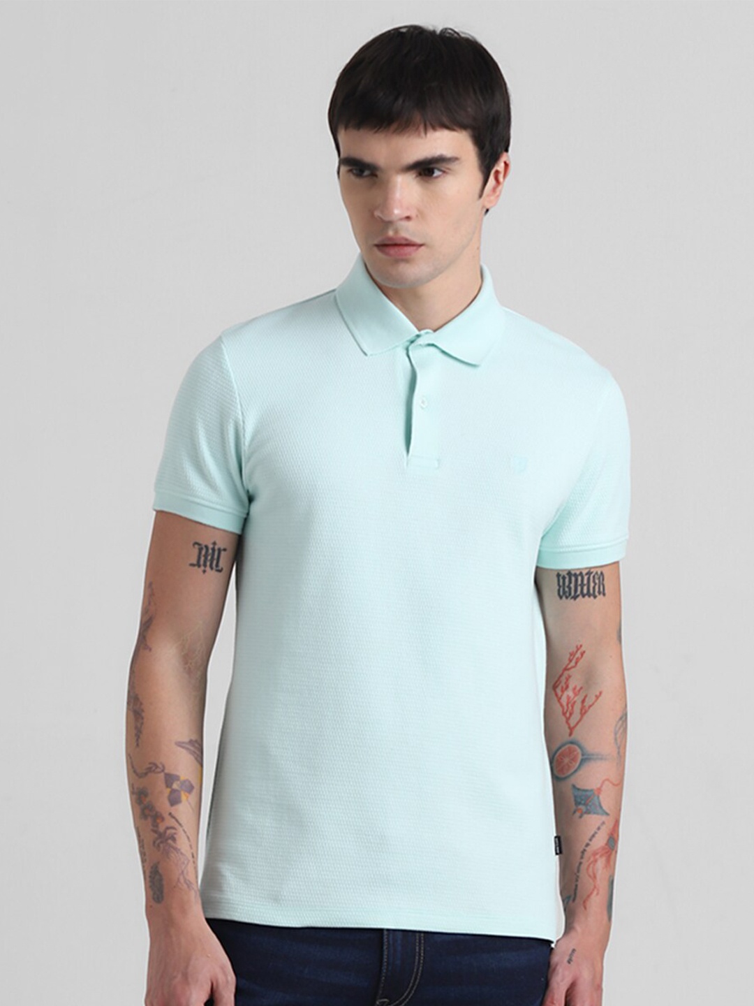 

Jack & Jones Polo Collar Slim Fit T-shirt, Green