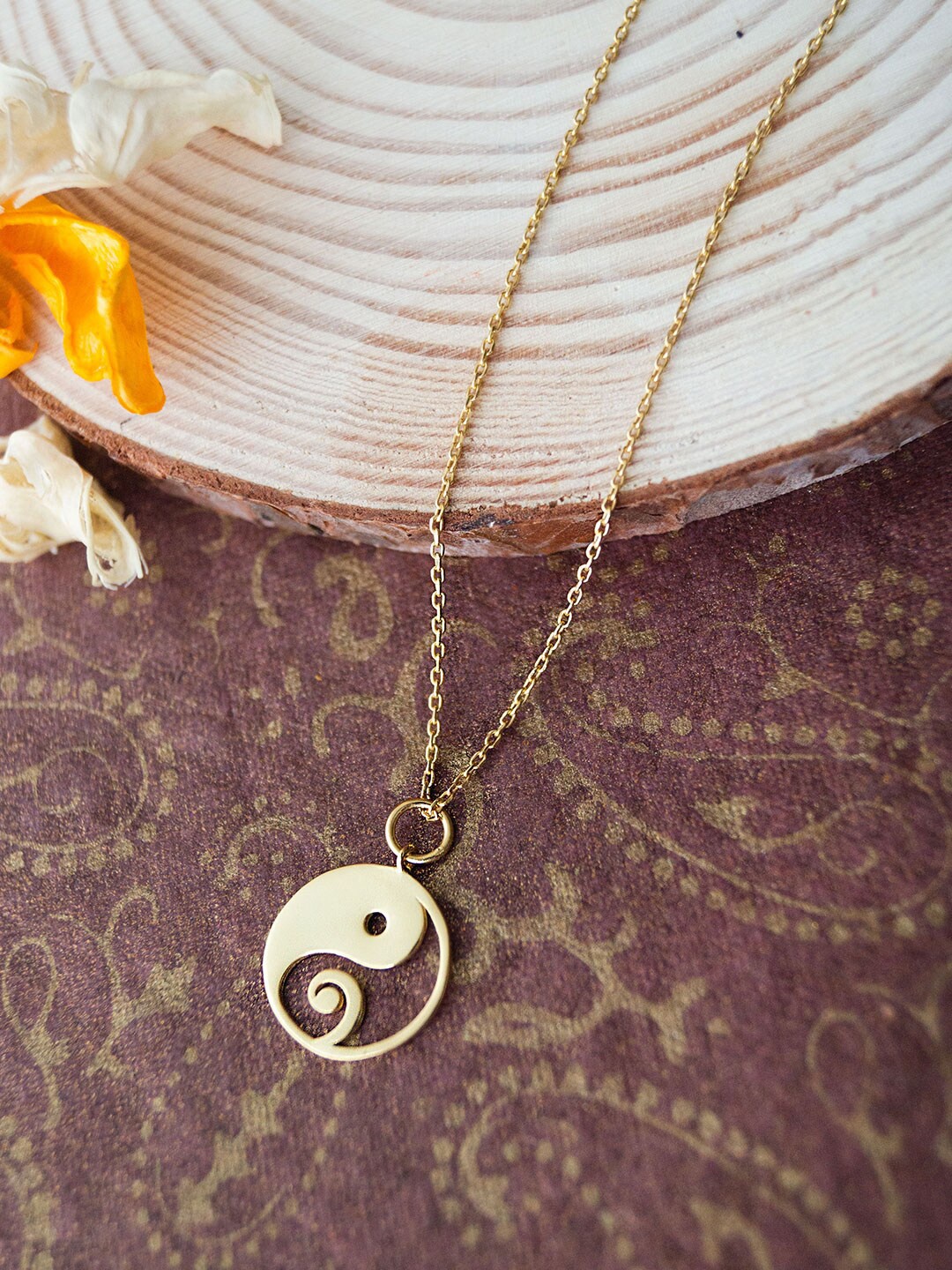 

MANNASH Sterling Silver Gold-Plated Chain
