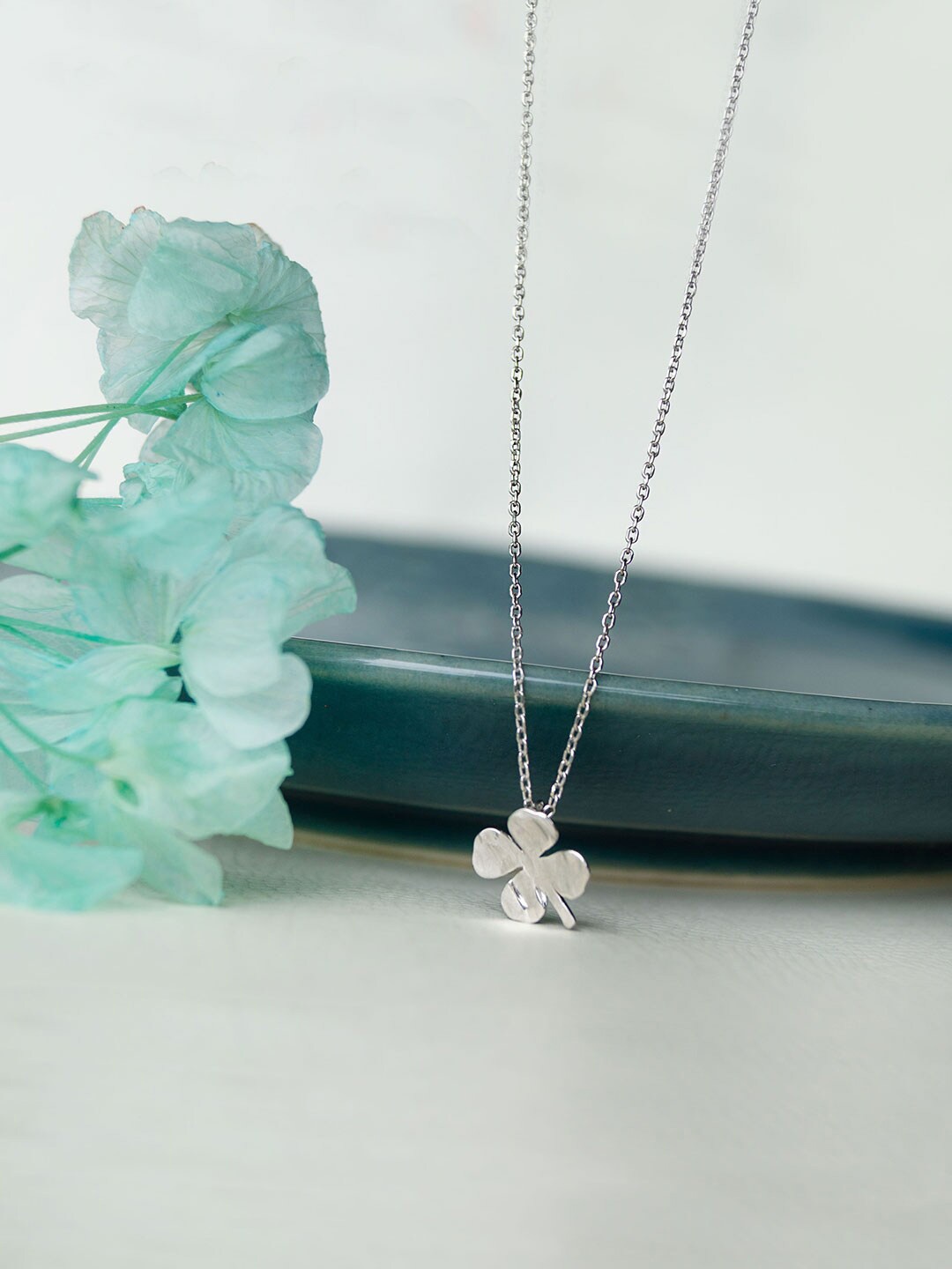 

MANNASH Sterling Silver Rhodium-Plated Chain