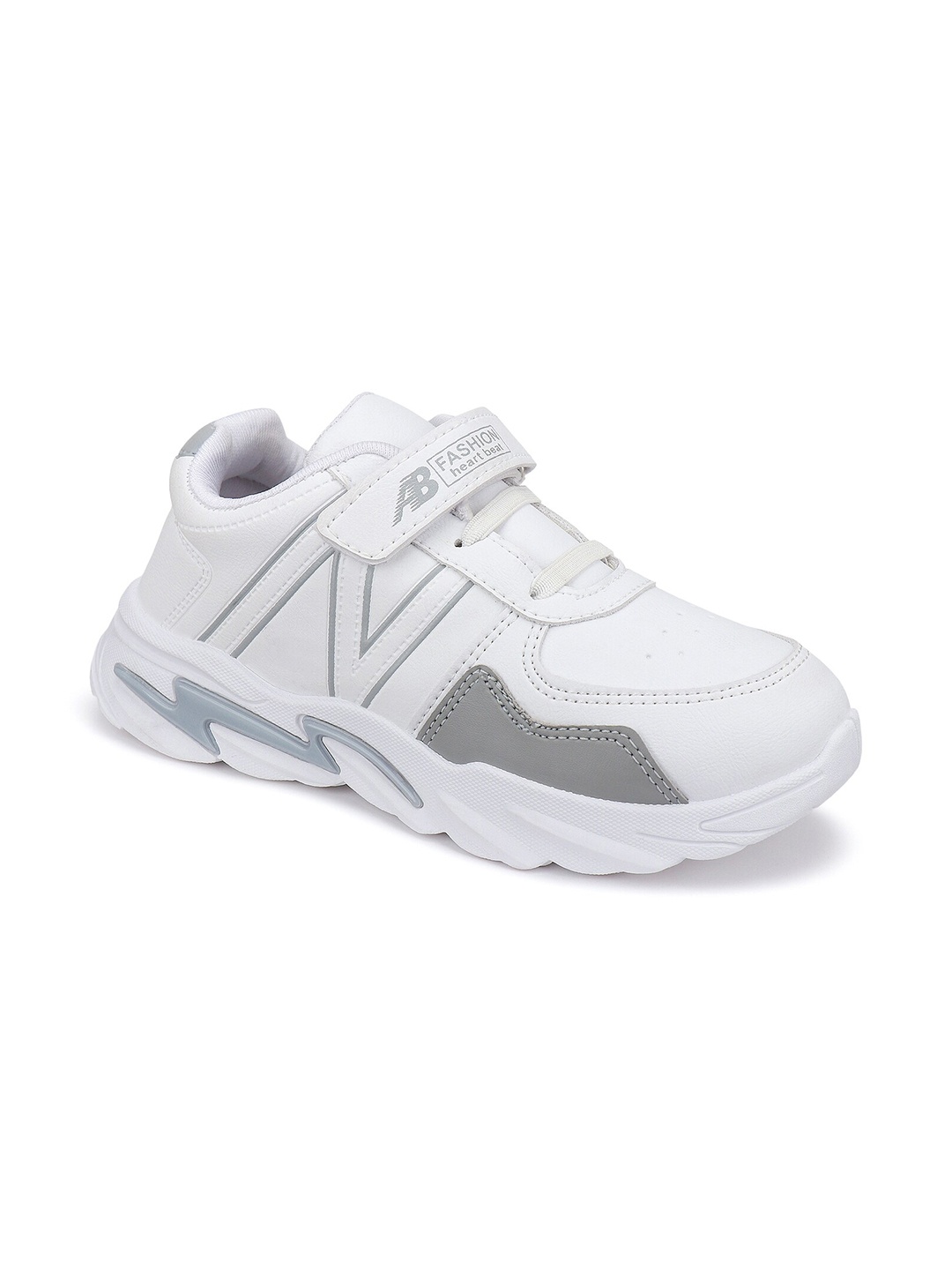 

CAMRO Boys Mesh Running Sports Shoes, White