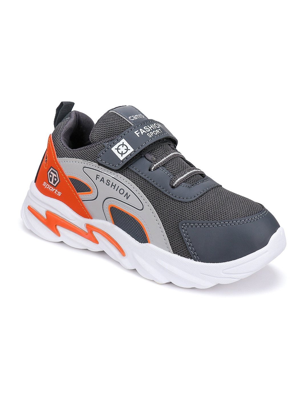 

CAMRO Boys Mesh Running Sports Shoes, Grey