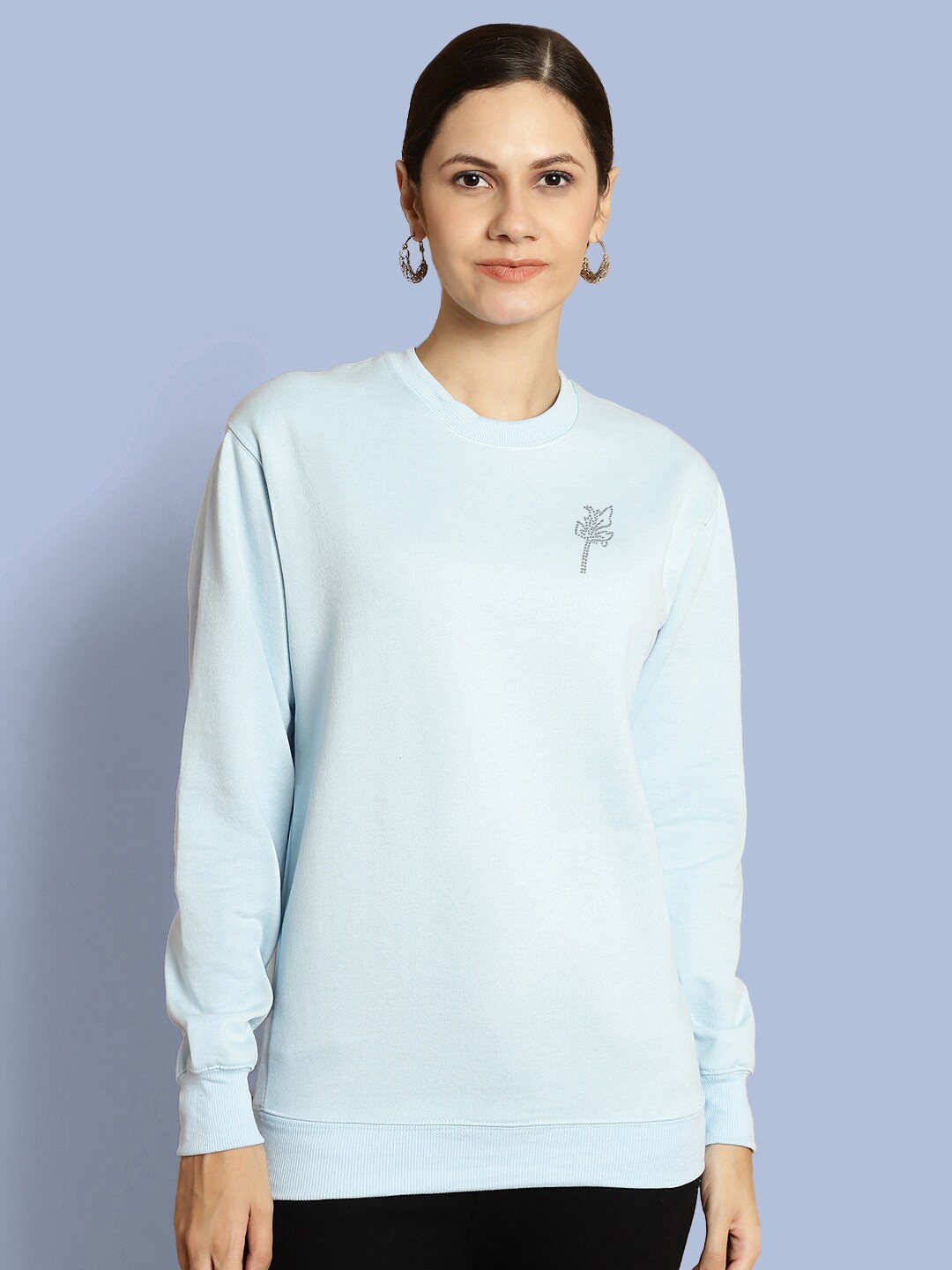 

urSense Fleece Pullover Sweatshirt, Blue
