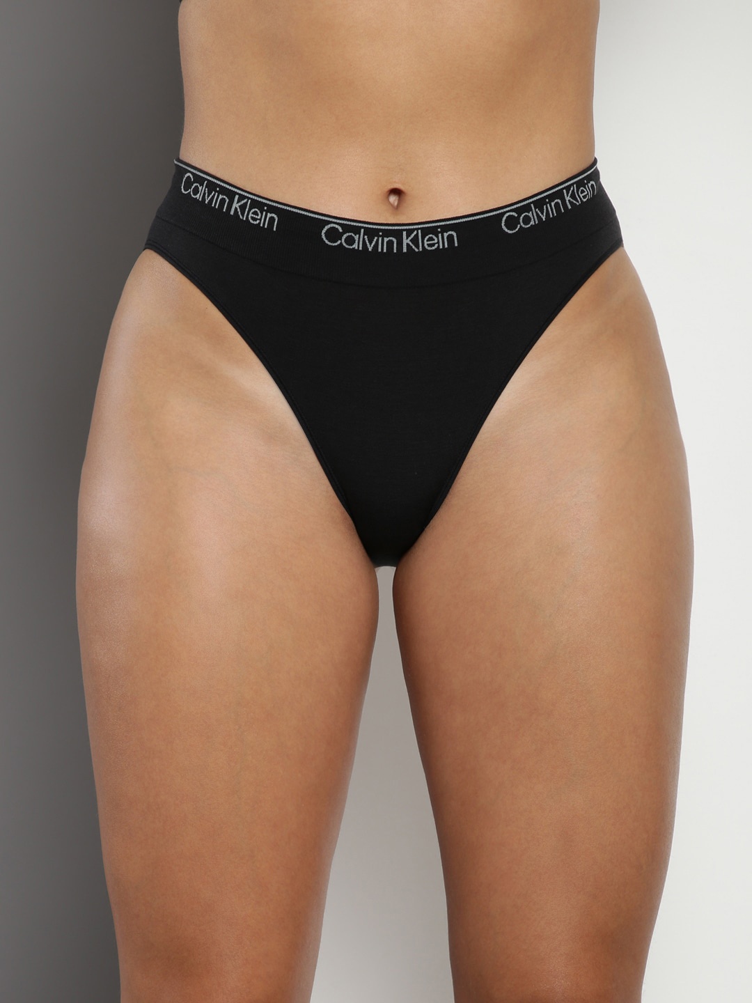 

Calvin Klein Mid-Rise Lyocell Bikini Briefs, Black