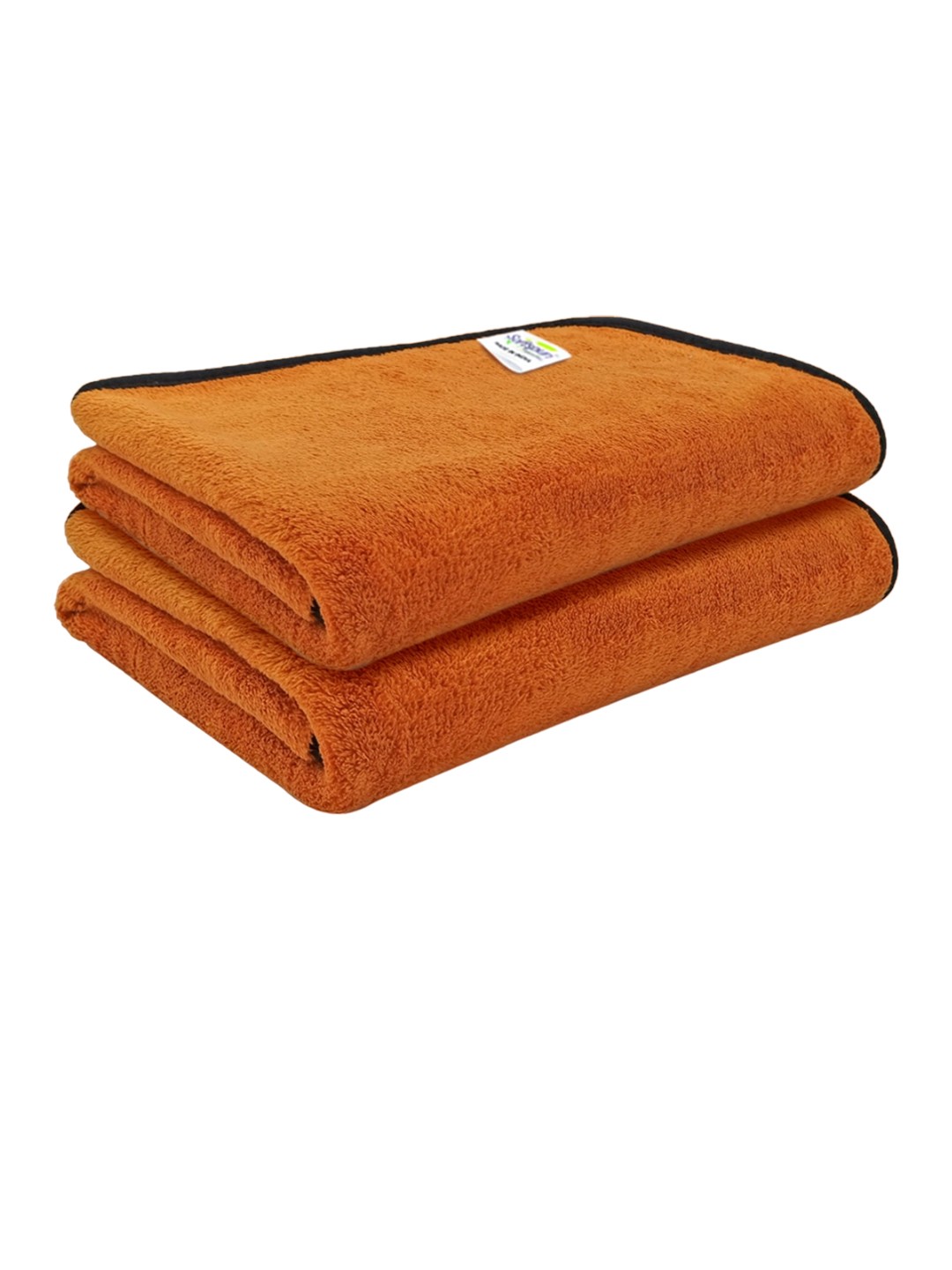 

Softspun Microfiber 2 Pcs Brown 280 GSM Anti-Bacterial Bath Towels