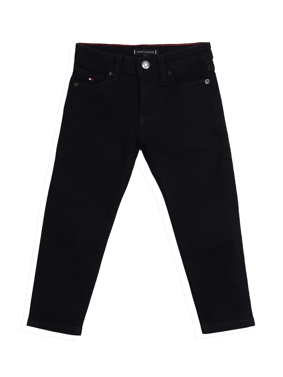

Tommy Hilfiger Boys Mid-Rise Clean Look Stretchable Jeans, Blue