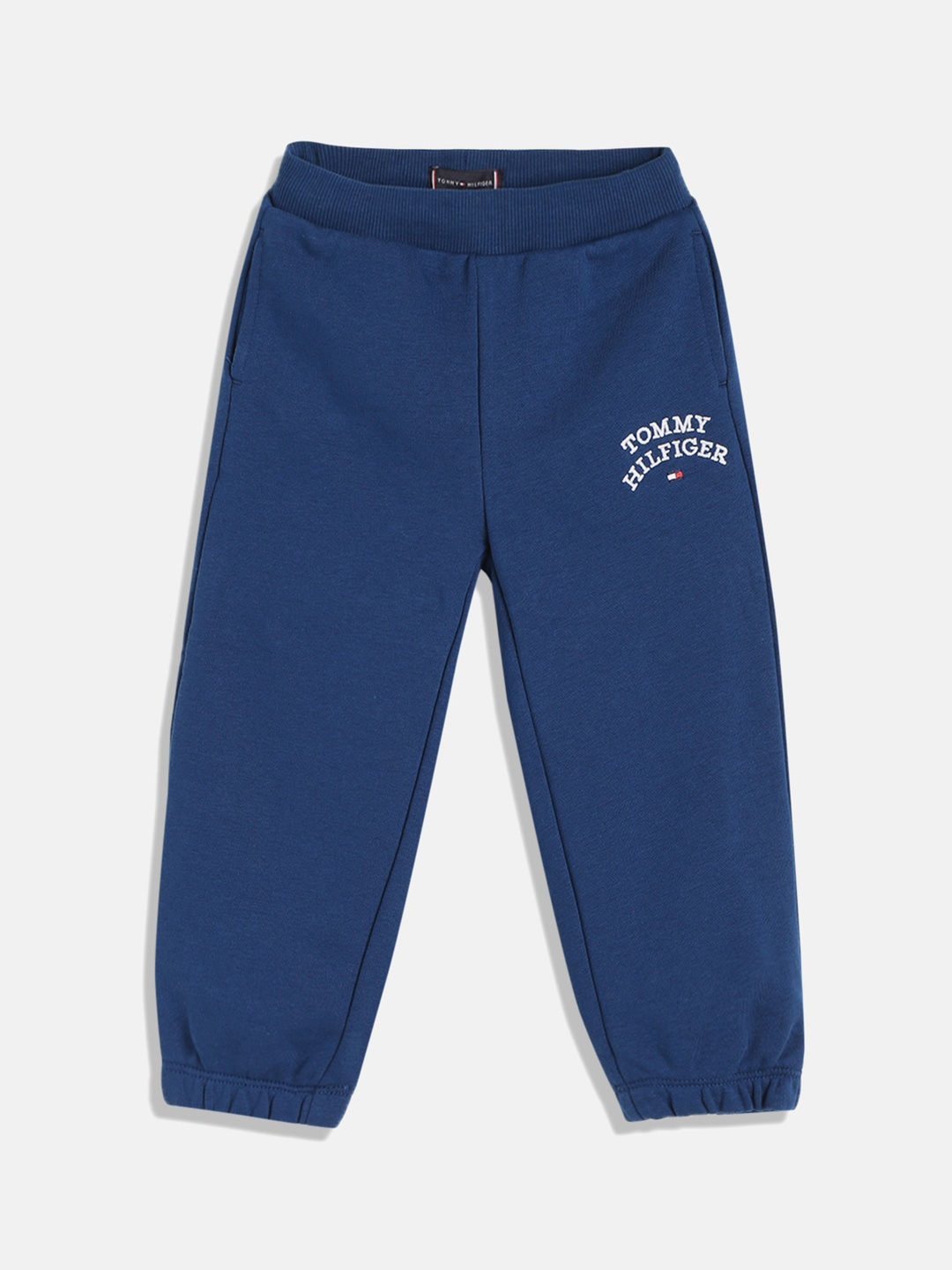 

Tommy Hilfiger Boys Cotton Mid Rise Joggers, Blue