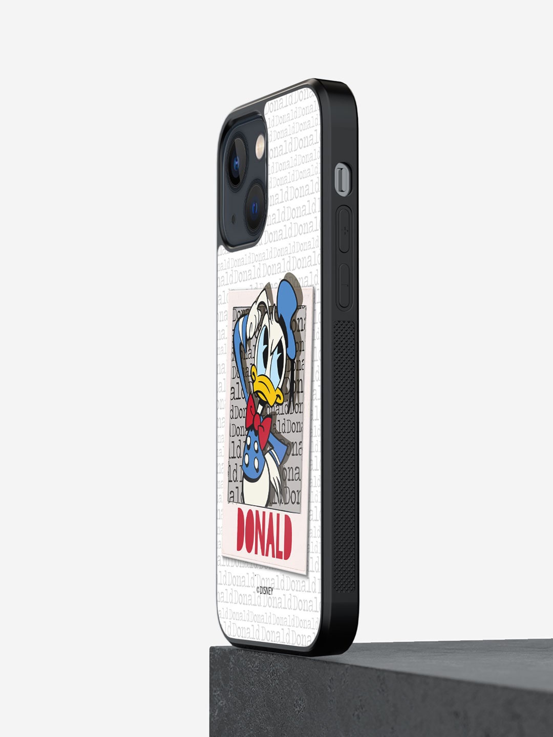

macmerise Hello Mr Donald Printed iPhone 13 Mini Phone Bumper Case Cover, White