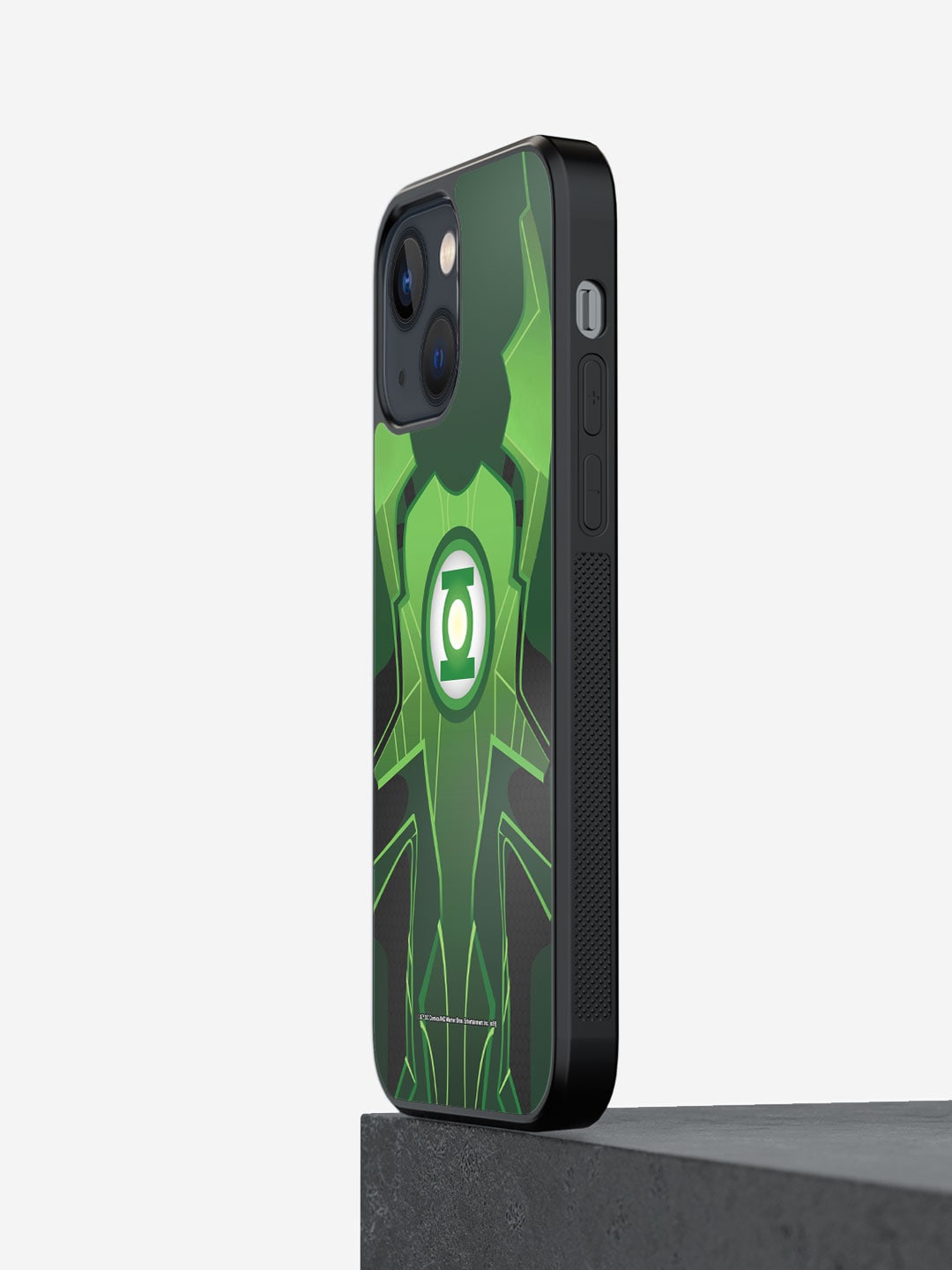 

macmerise Unisex Suit Up Lantern Printed iPhone 13 Phone Bumper Case Cover, Green