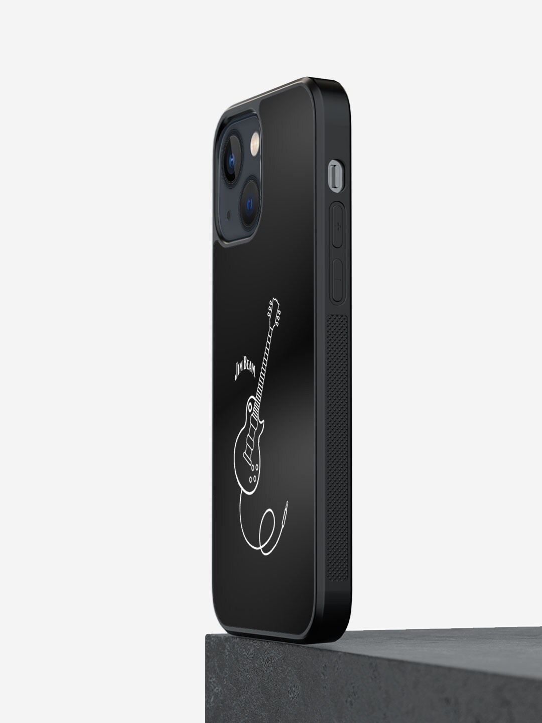 

macmerise Graphic Printed Lightweight iPhone 13 Mini Bumper Case Cover, Black