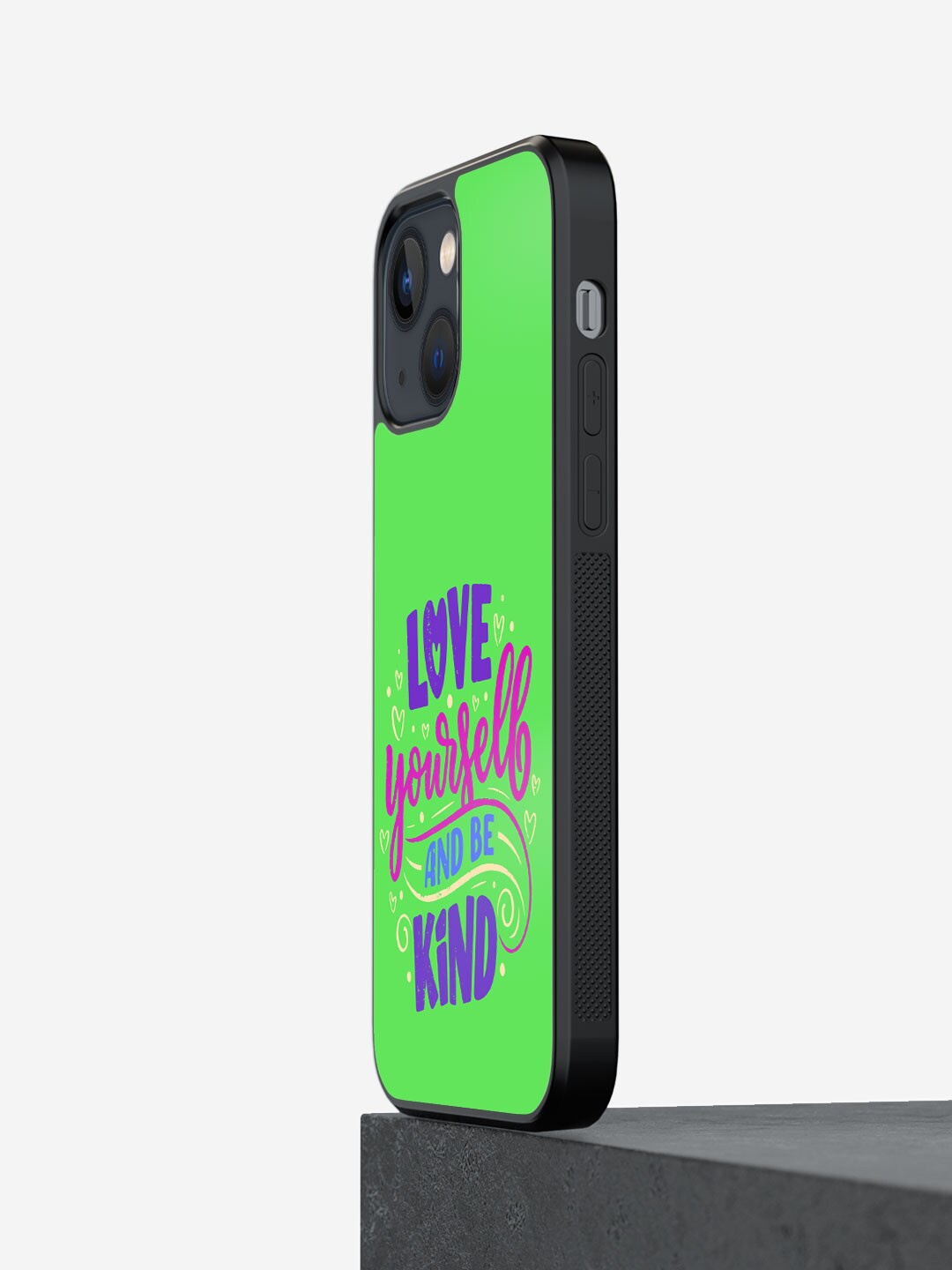 

macmerise Be kind iPhone 13 Mini Bumper Case, Green