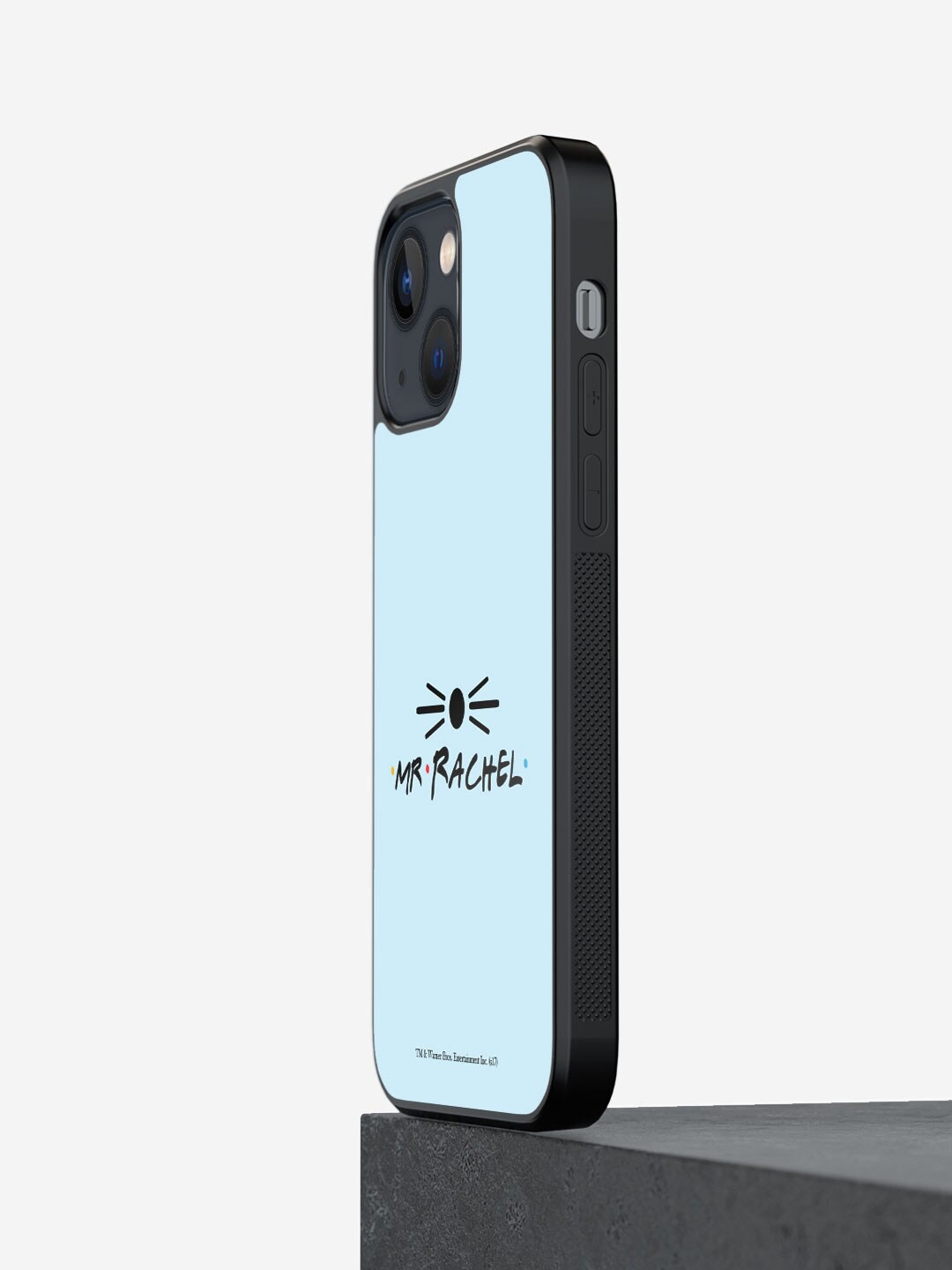 

macmerise Lobster Mates Mr Rachel Printed iPhone 13 Mini Phone Bumper Case Cover, Blue