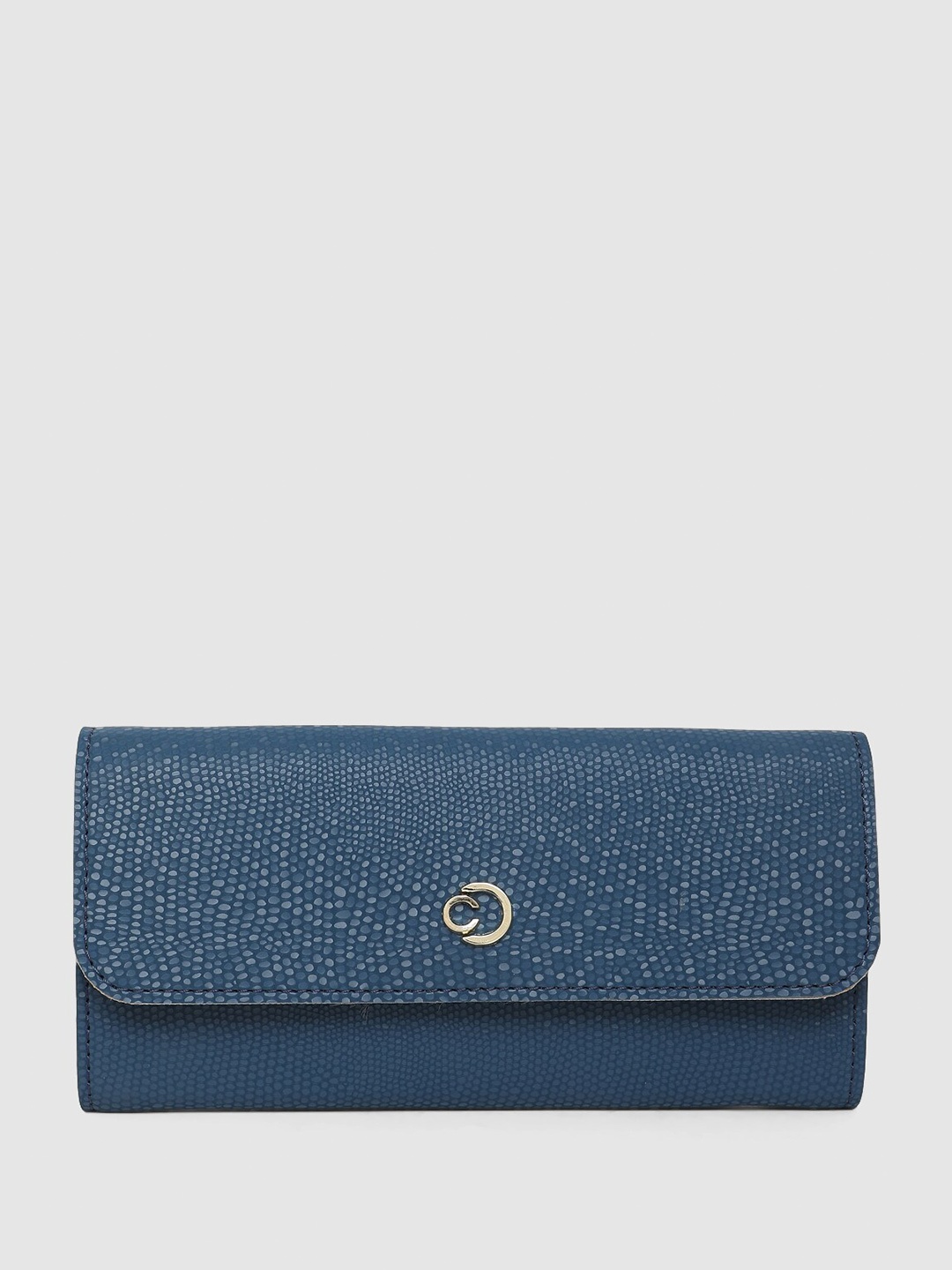 

Caprese Women Leather Two Fold Wallet, Teal