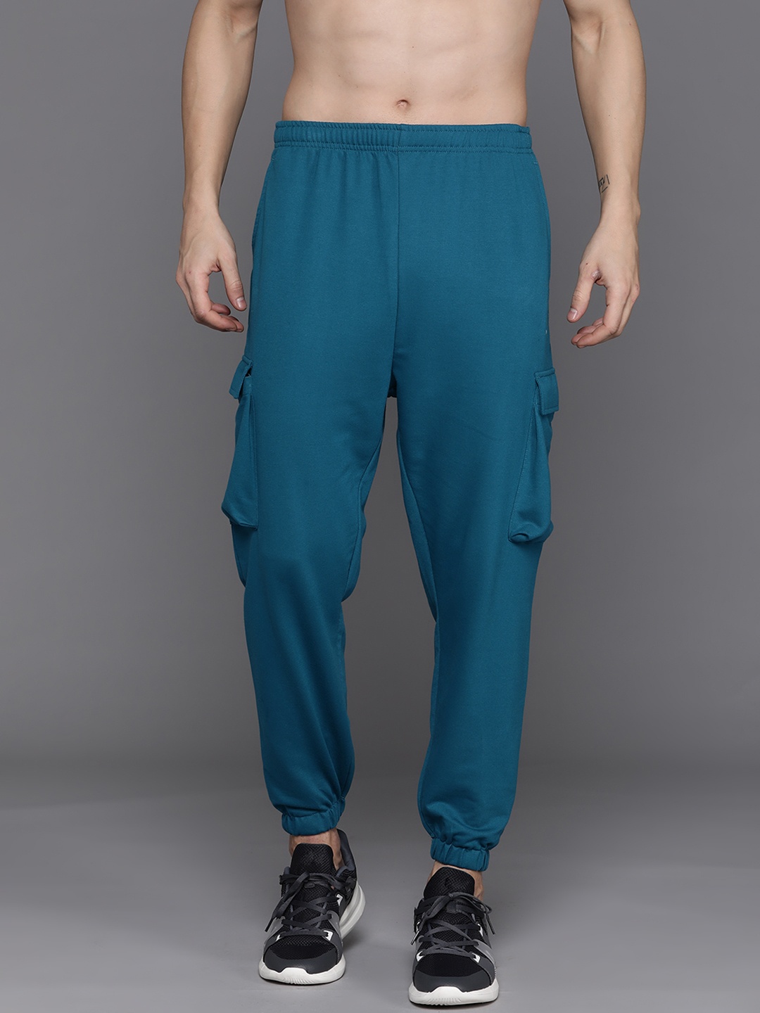 

HRX by Hrithik Roshan Men Training Joggers, Teal
