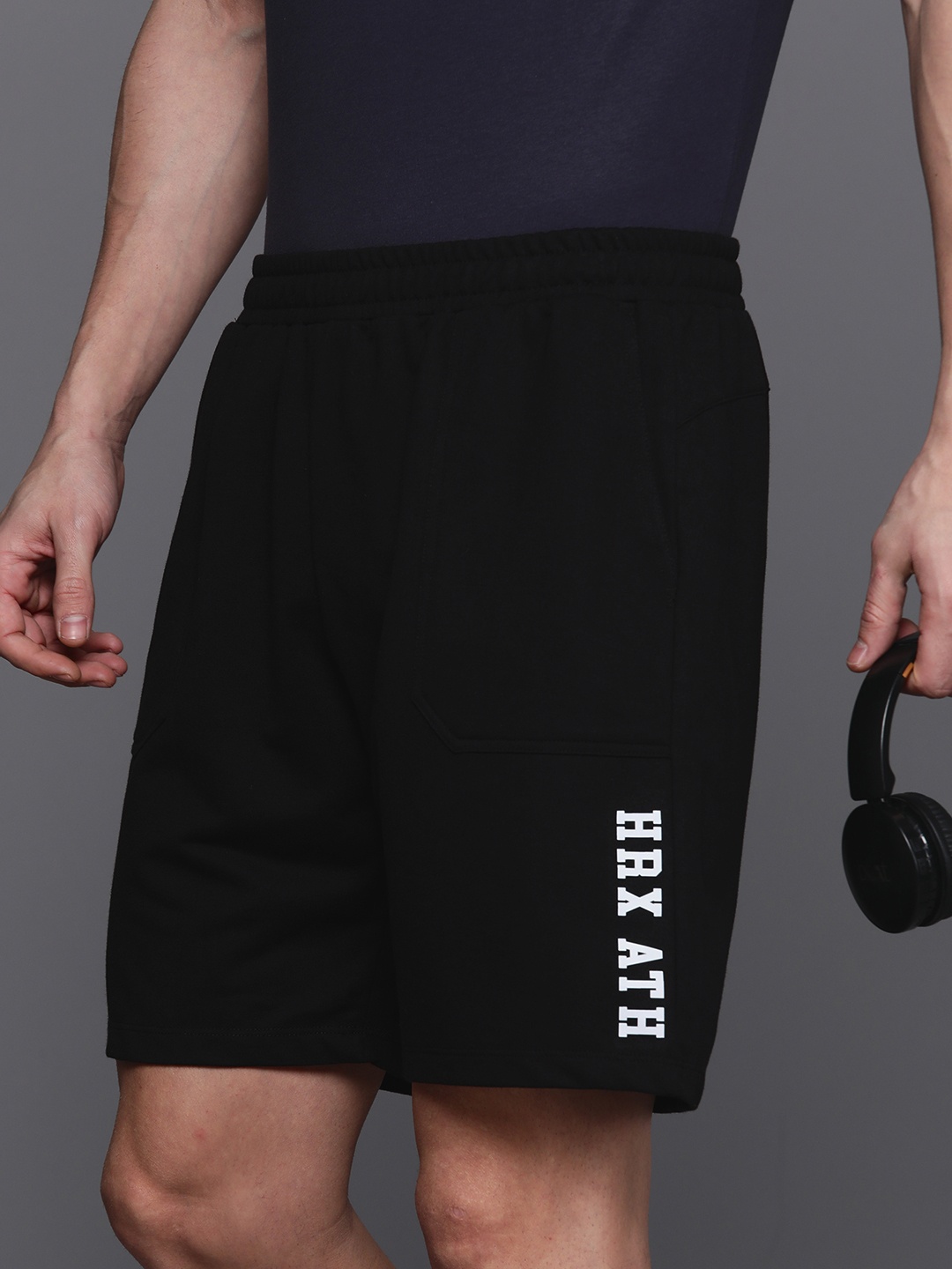 

HRX by Hrithik Roshan Men Lifestyle Shorts, Black