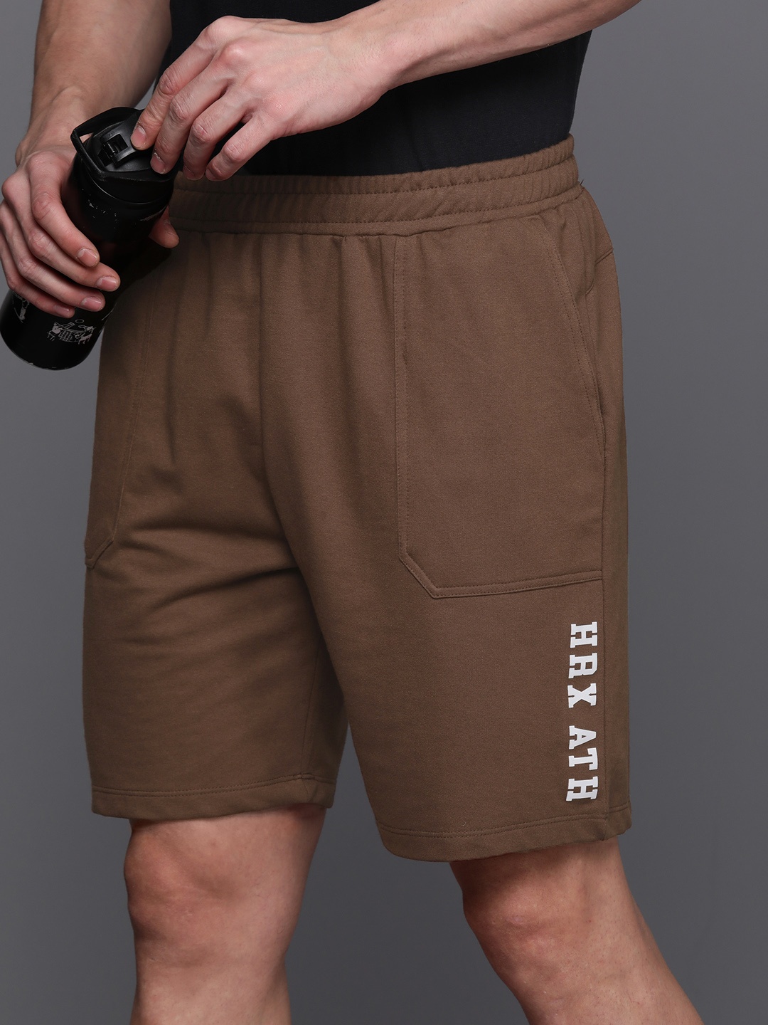 

HRX by Hrithik Roshan Men Lifestyle Shorts, Brown