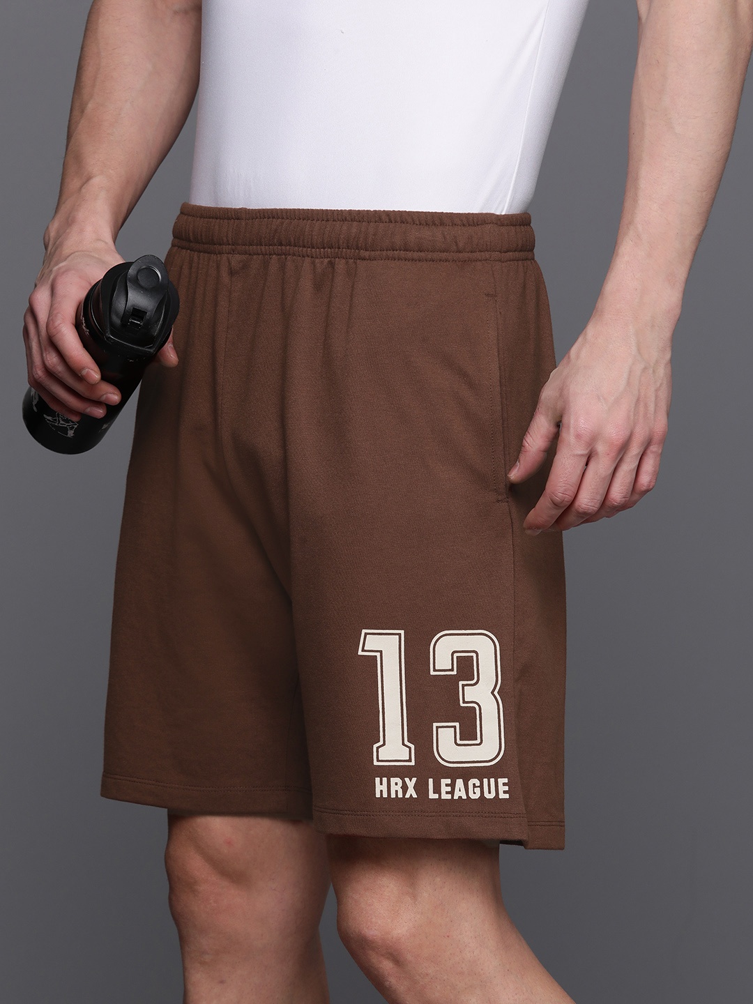 

HRX by Hrithik Roshan Men Lifestyle Shorts, Brown