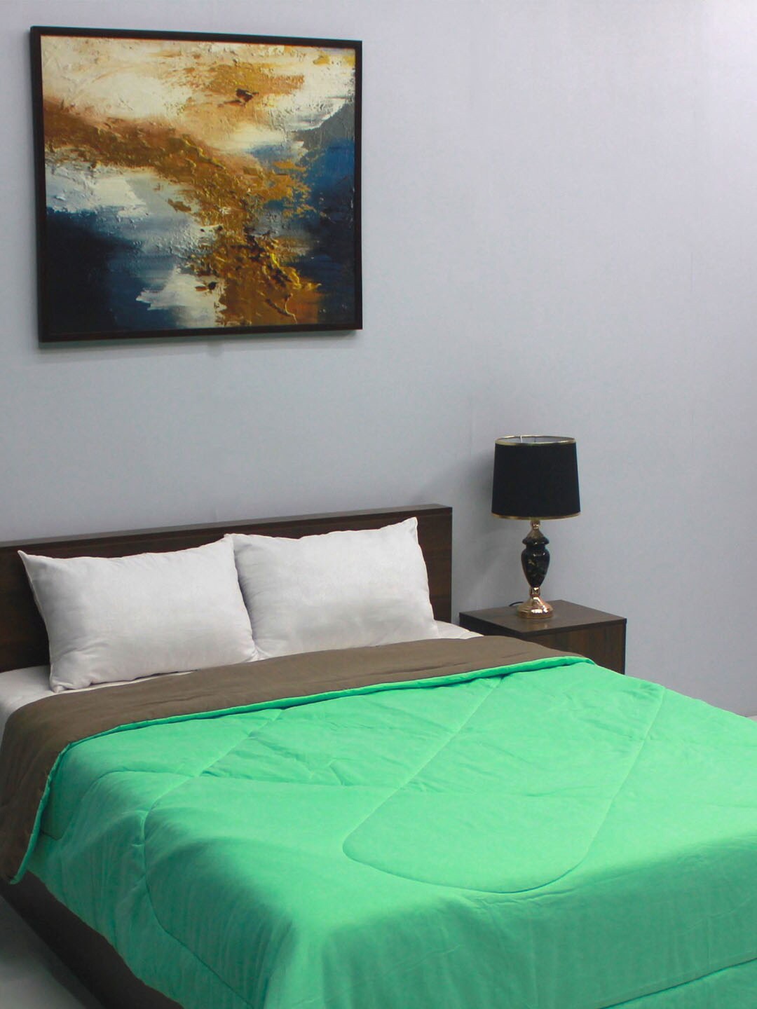 

Rubix Home Green 210 GSM Double Bed Comforter