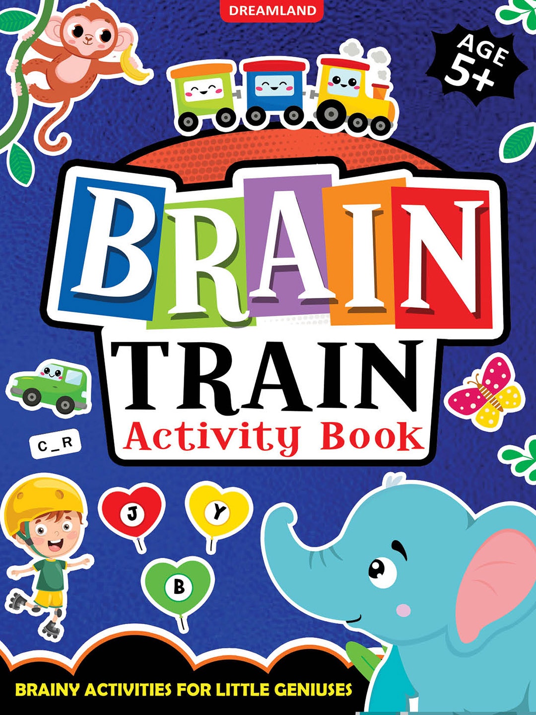 

Dreamland Kids Brain Train Activity Book, Blue