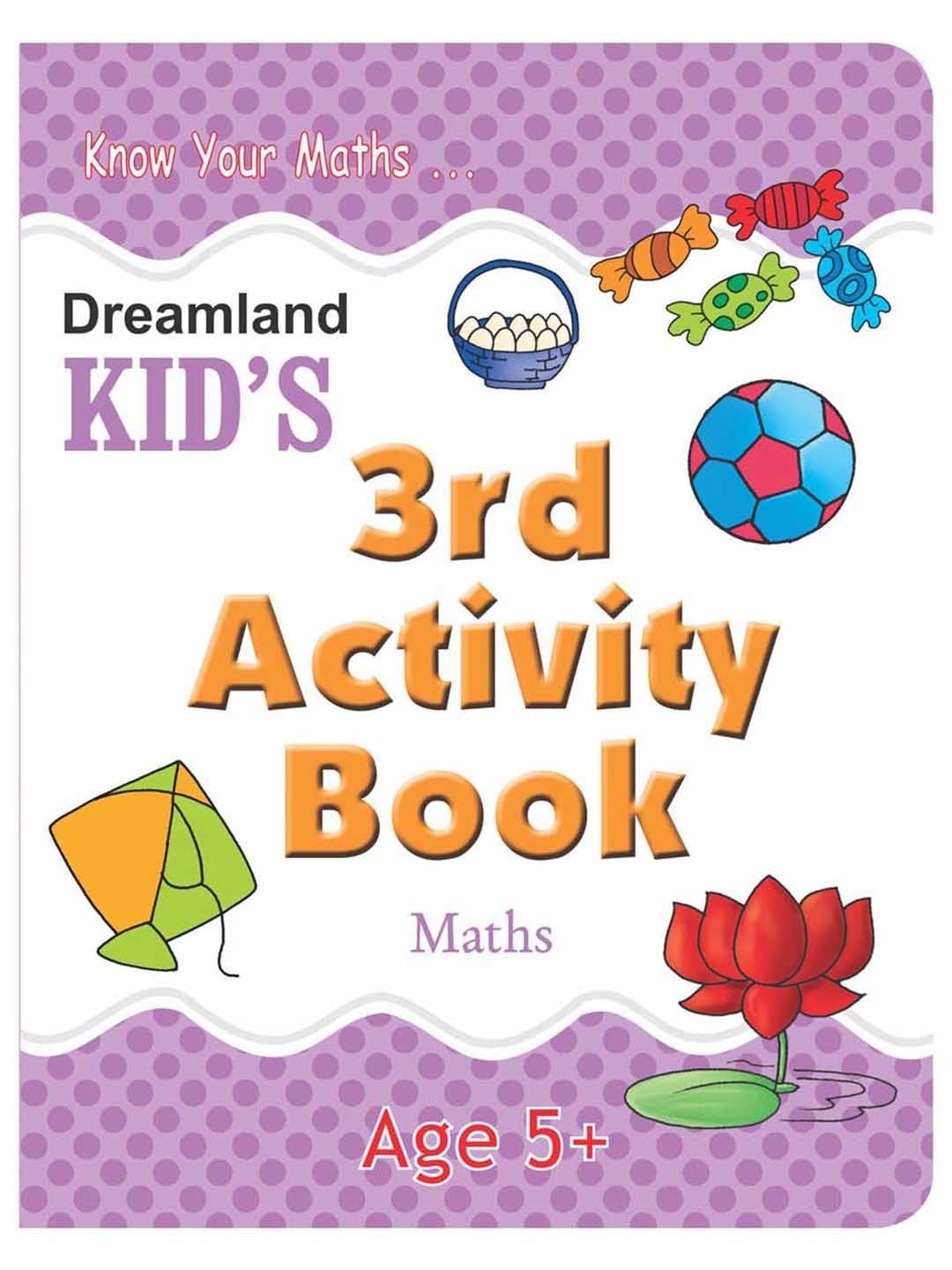 

Dreamland Kids 3rd Activity Maths Book, White