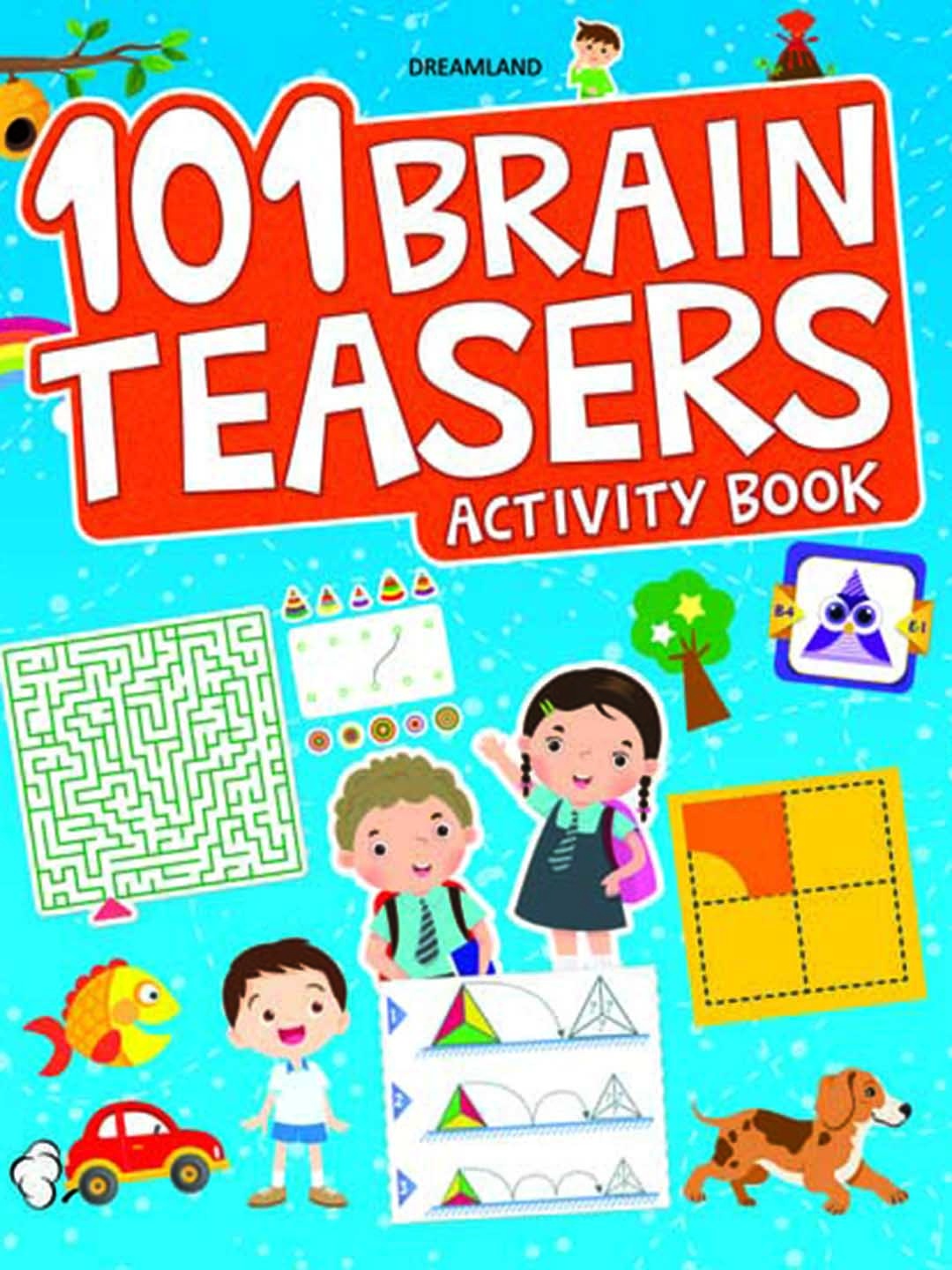 

Dreamland 101 Brain Teasers Activity Book, Blue