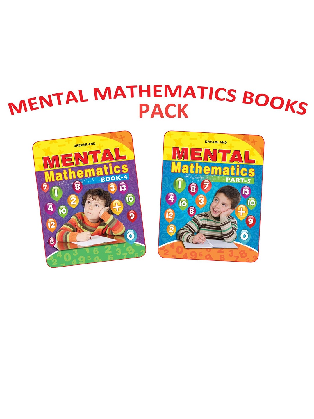 

Dreamland Set Of 3 Mental Mathematics School Essentials, Blue