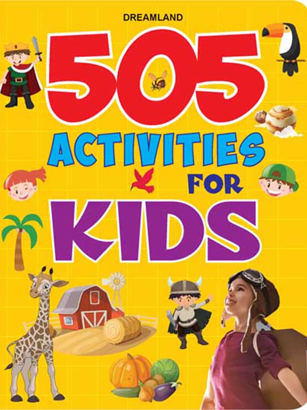 

Dreamland Kids 505 Interactive & Activity Book, Blue