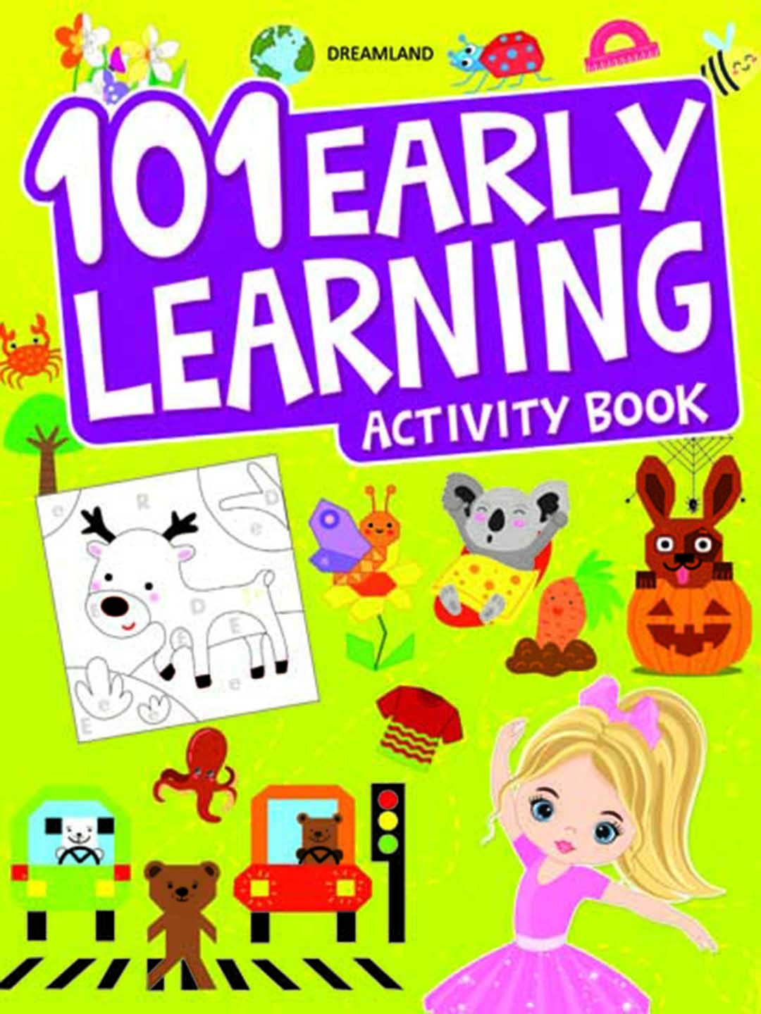 

Dreamland 101 Early Learning Interactive & Activity Book, White