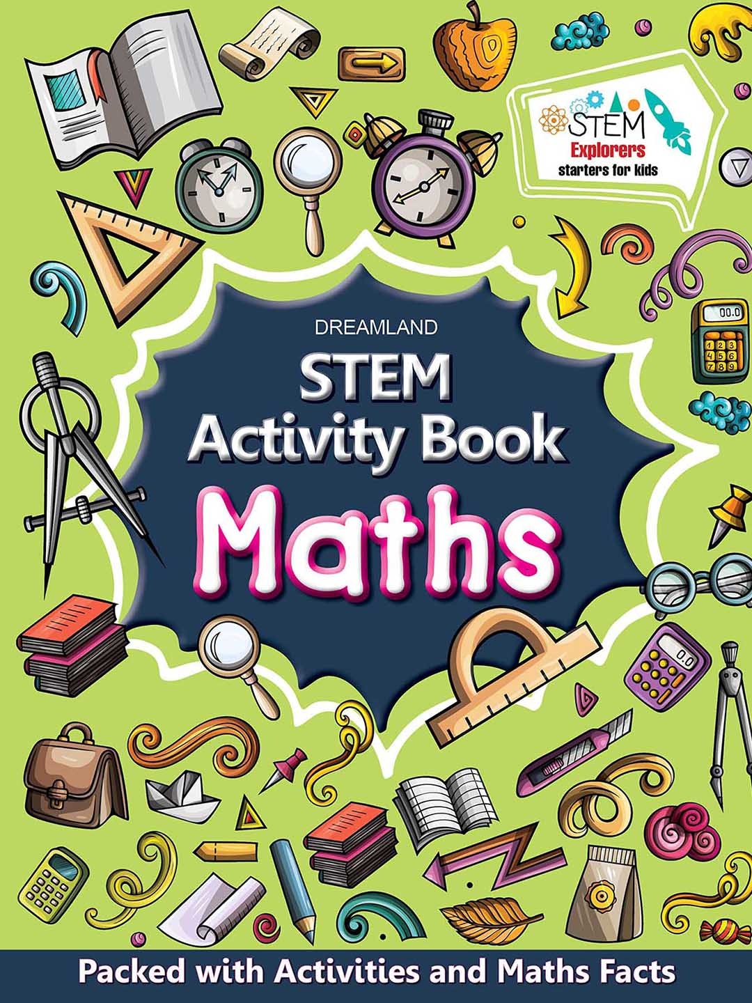 

Dreamland Kids STEM Activity Maths Book Learning & Development Toys, Green