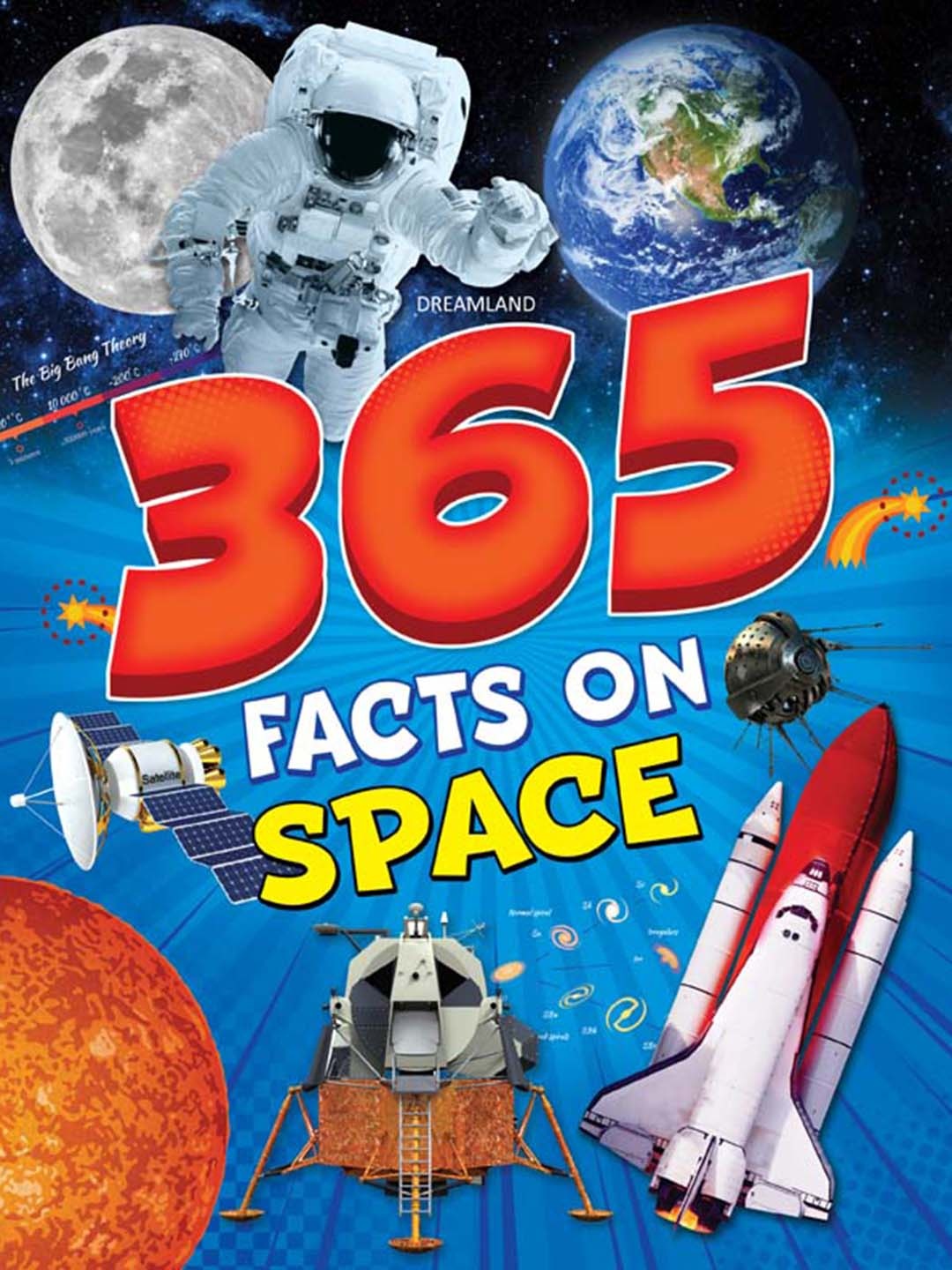 

Dreamland Kids 365 Facts On Space Book, Blue