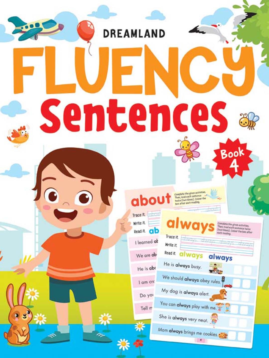 

Dreamland Kids Fluency Sentences Book 4, White