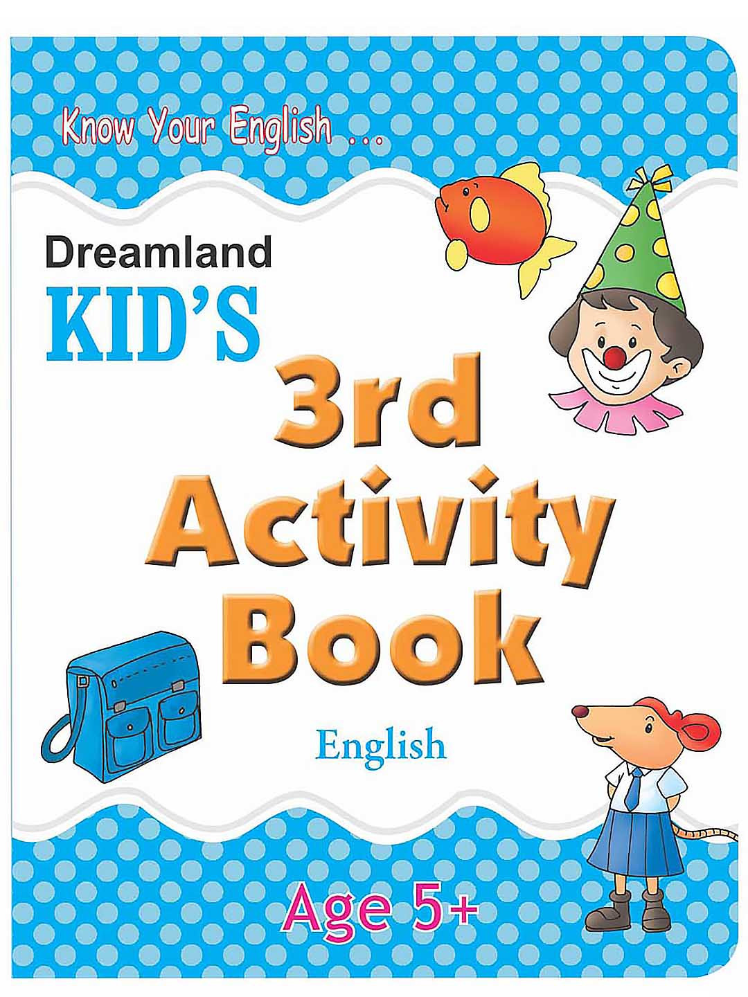 

Dreamland Kids 3rd Activity Book - English, White