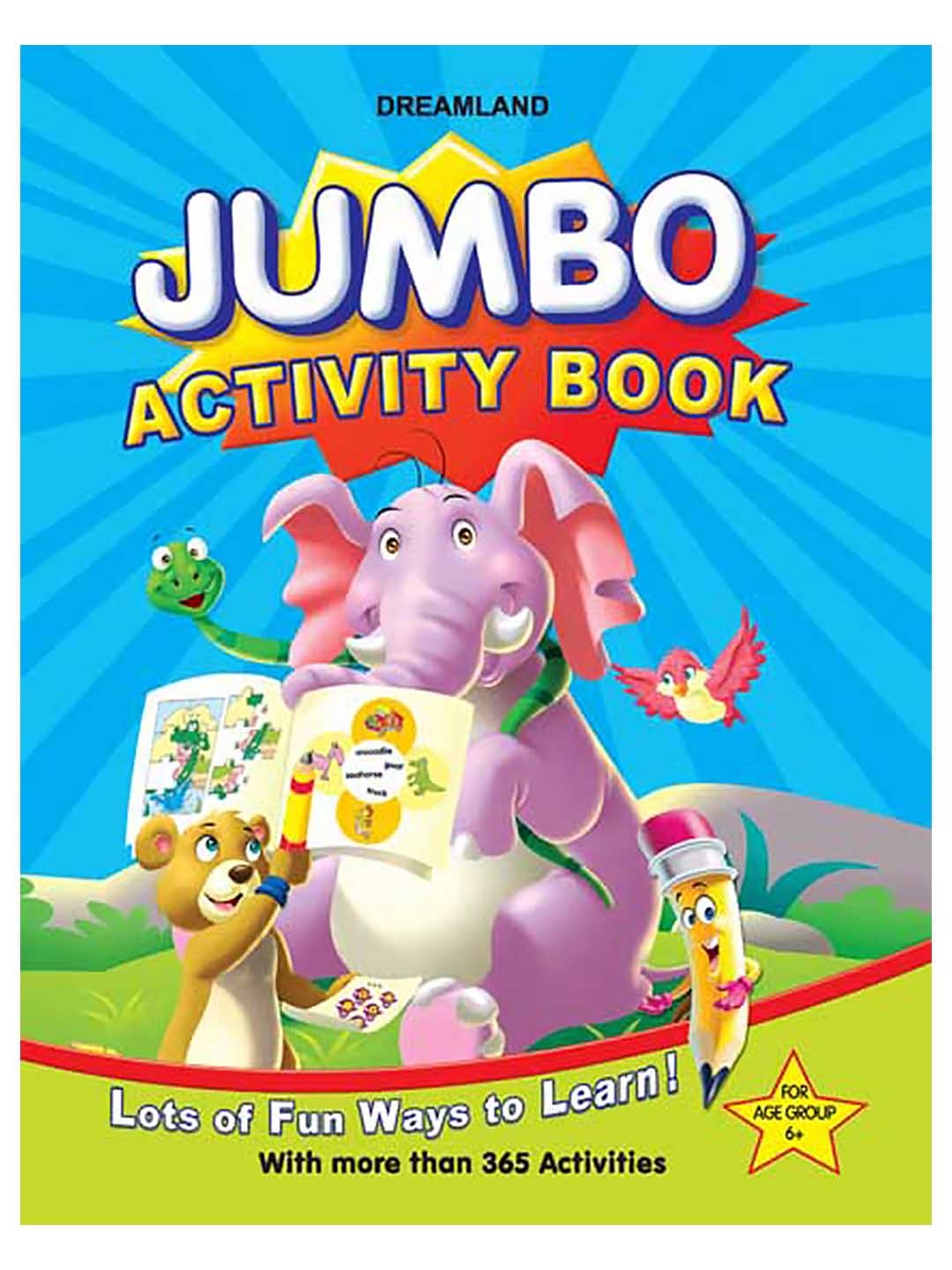 

Dreamland Jumbo Activity Book, Blue
