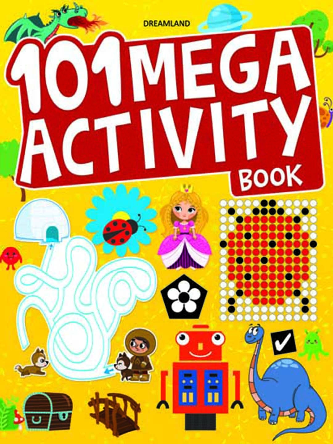 

Dreamland 101 Mega Activity Book, Yellow