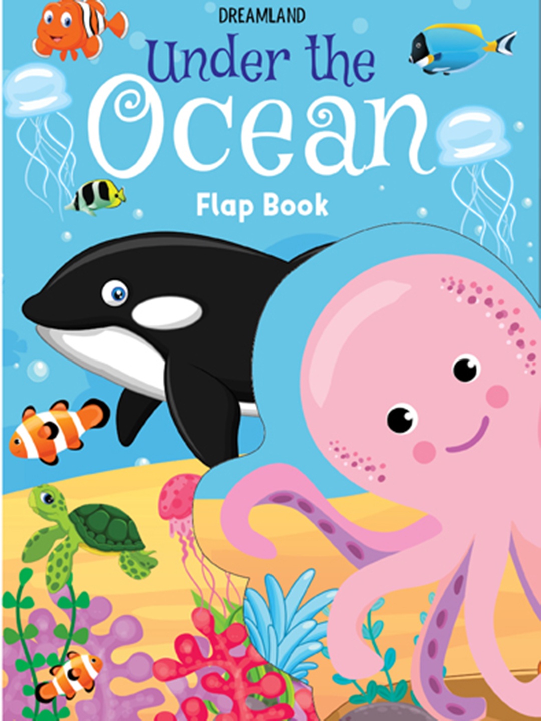 

Dreamland Kids Under The Ocean Flap Book, Blue