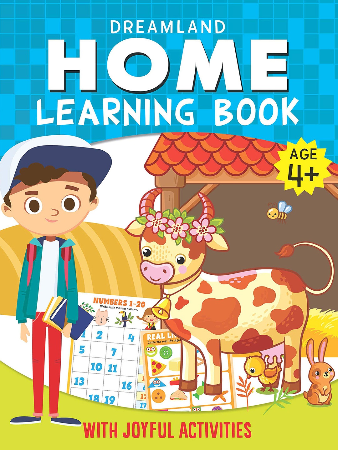 

Dreamland Kids Home Learning Book With Joyful Activities, White
