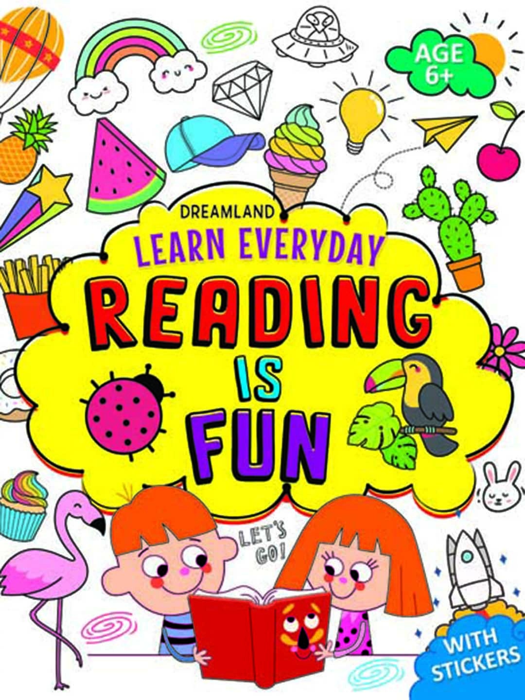 

Dreamland Kids Learn Everyday Reading Is Fun Book, Yellow