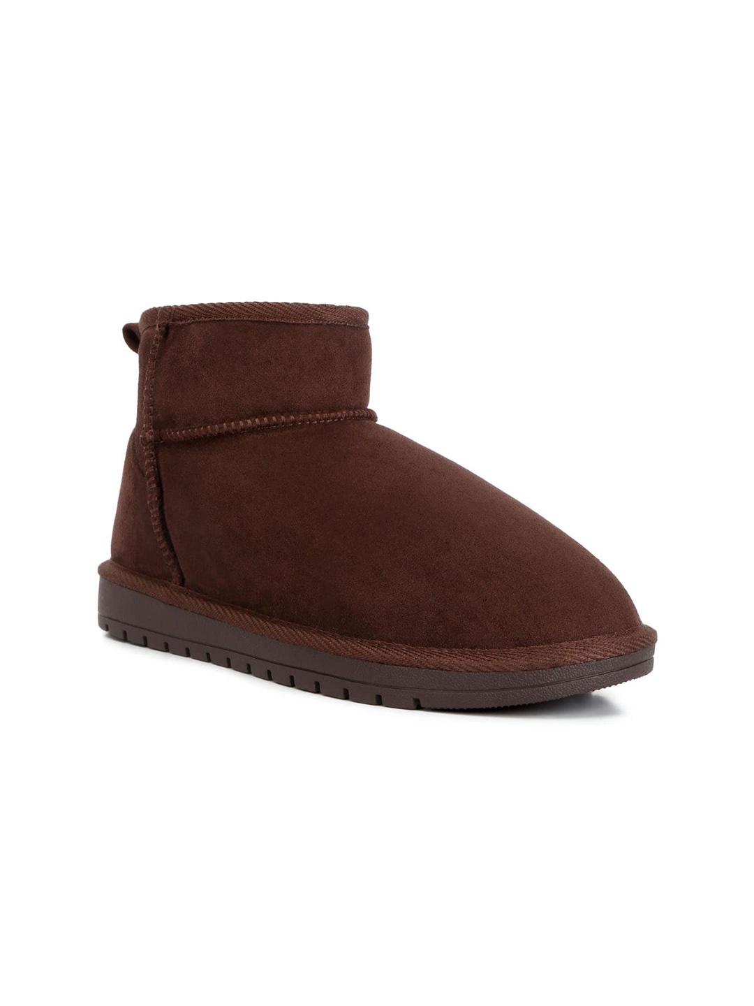 

London Rag Women Vesper Mid-Top Winter Boots, Brown