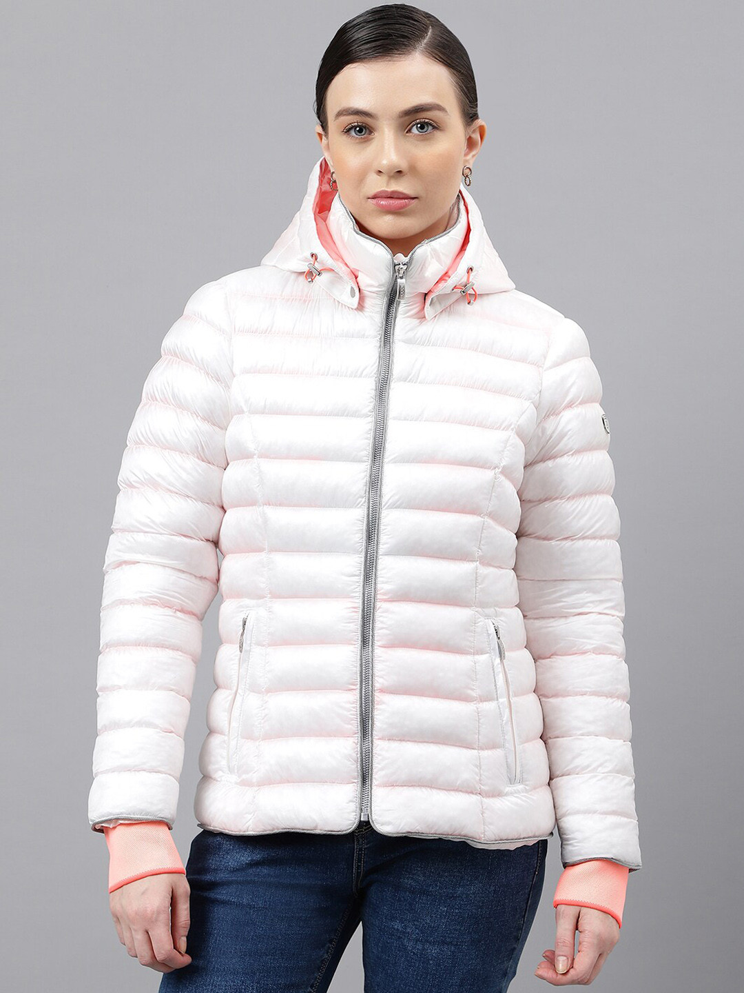 

Woods Hooded Padded Jacket, White