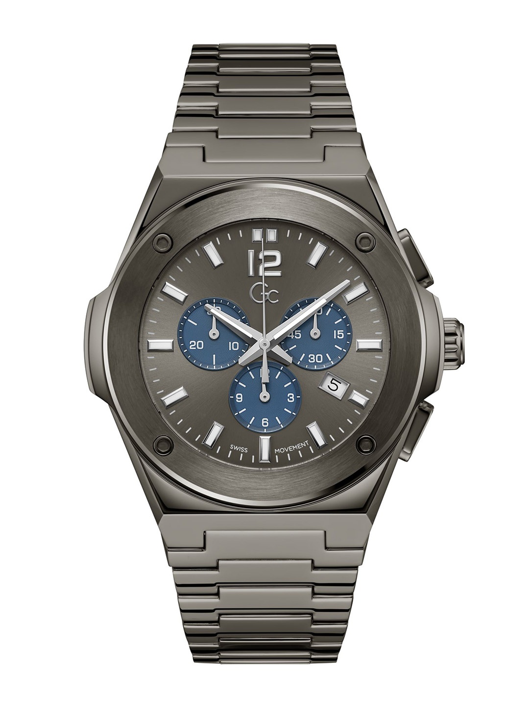 

GC Men Sport Chic Collection Stainless Steel Straps Analogue Watch Z33003G5MF, Grey