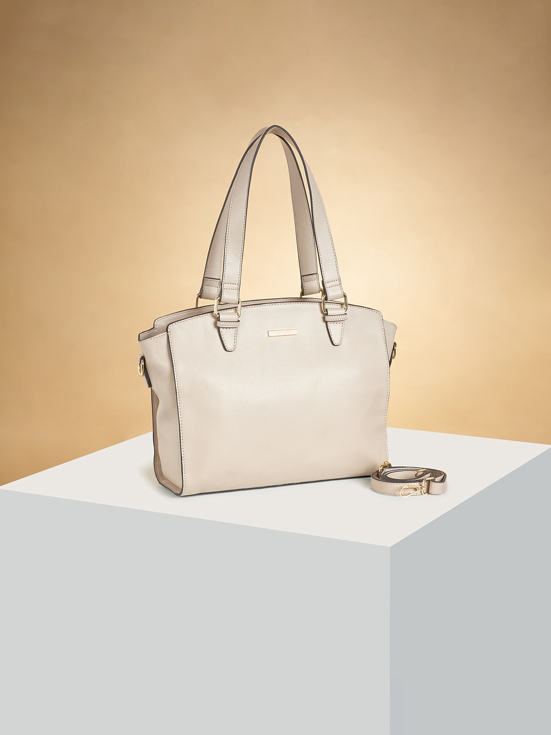 

Forever Glam by Pantaloons Swagger Shoulder Bag, Beige