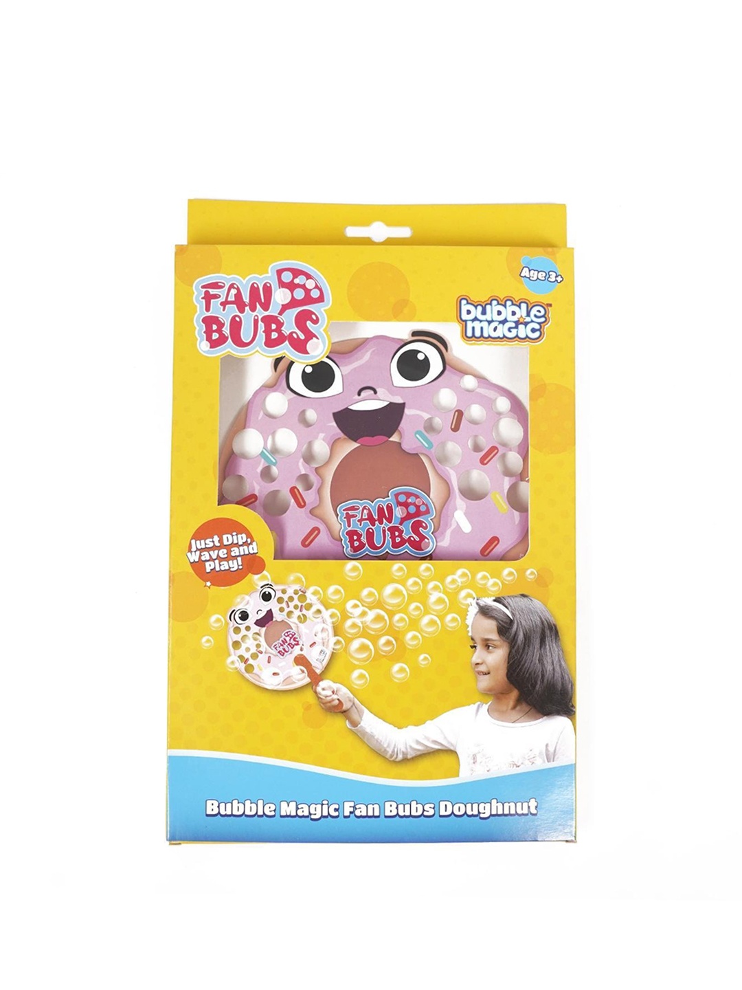 

bubble magic Fan Bubs Doughnut Toys, Purple