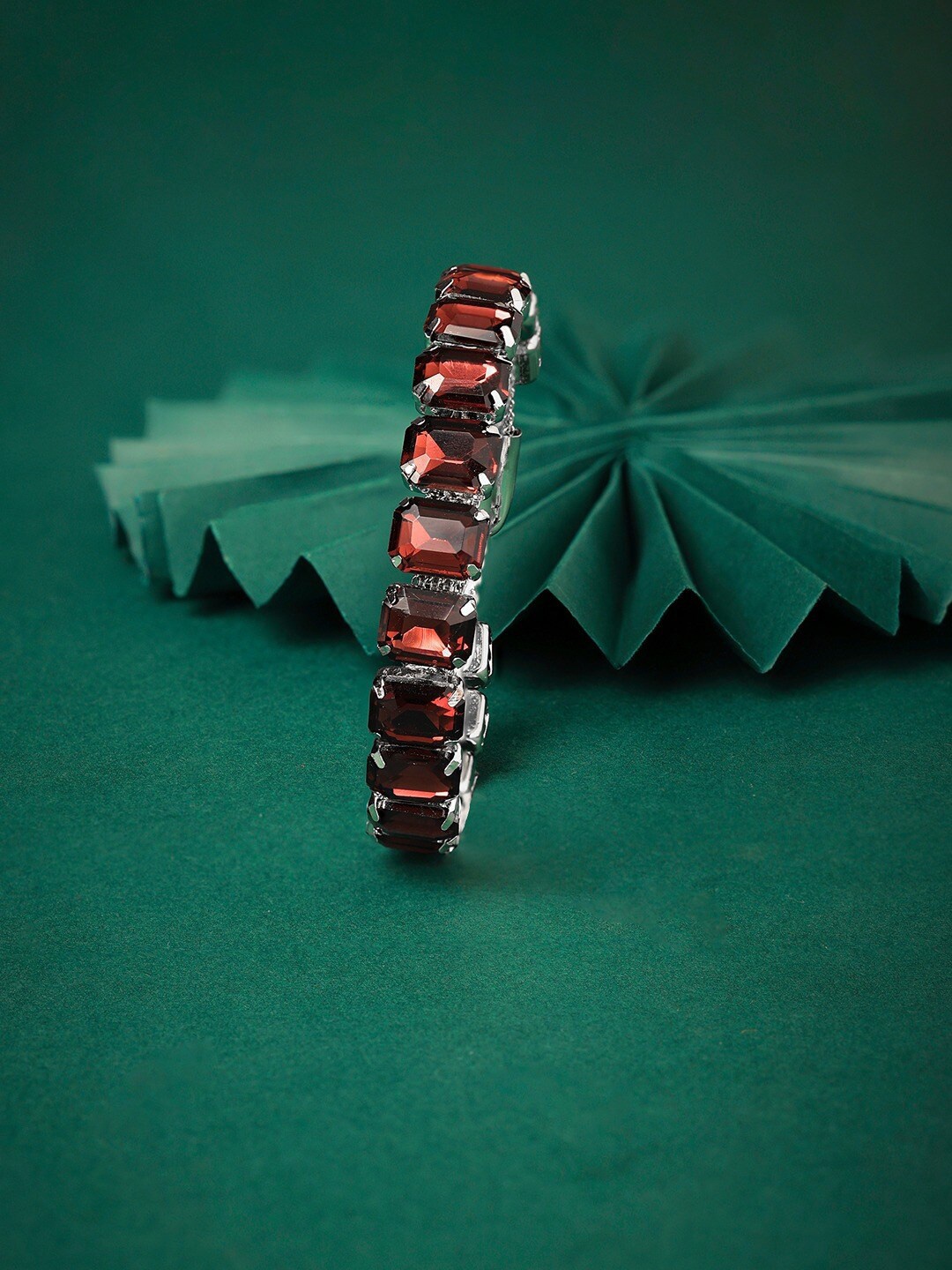 

AMI Silver Plated Kada Bracelet