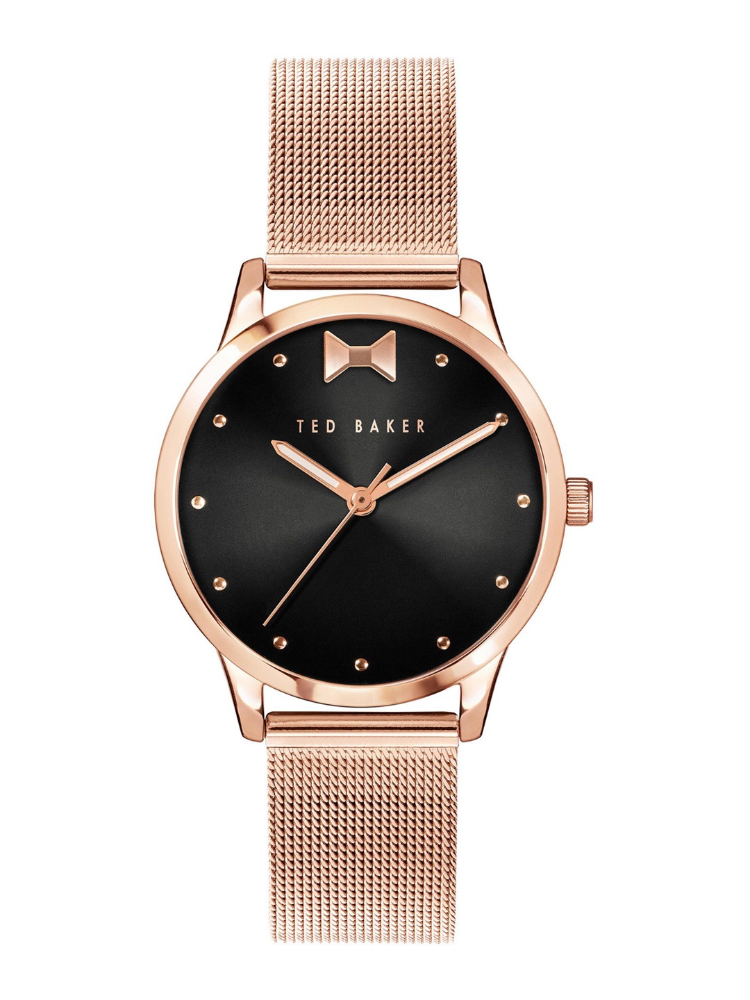 

Ted Baker Women Embellished Dial & Stainless Steel Straps Analogue Watch BKPFZS1219I, Black