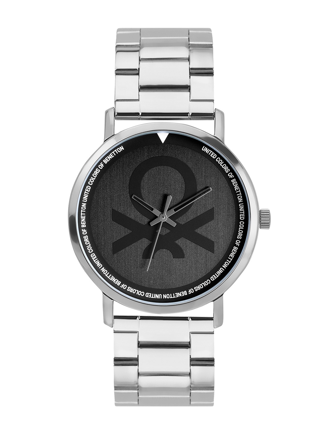 

United Colors of Benetton Men Printed Dial & Analogue Watch UWUCG1302, Black
