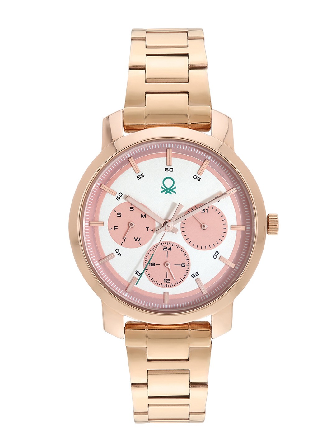 

United Colors of Benetton Women Water Resistance Stainless Steel Analogue Watch UWUCL0503, White