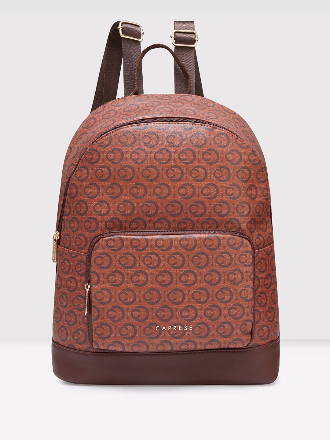 

Caprese Graphic Printed Backpack Up to 23 Litres, Brown