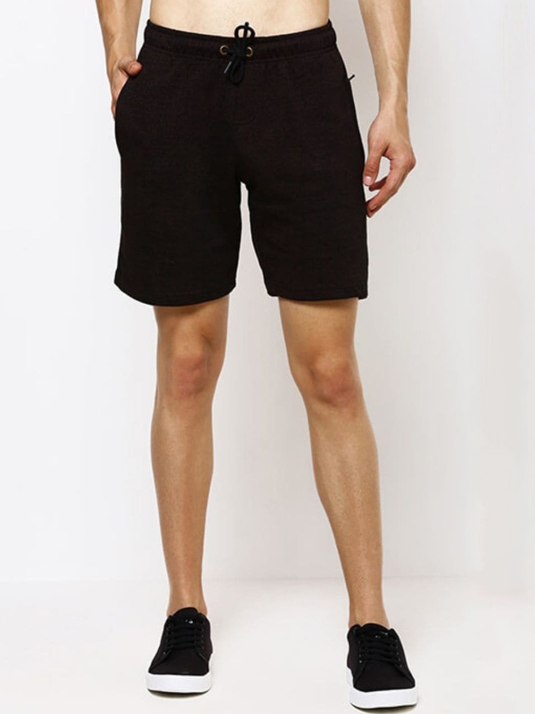 

Bareblow Men Outdoor Cotton Shorts, Black