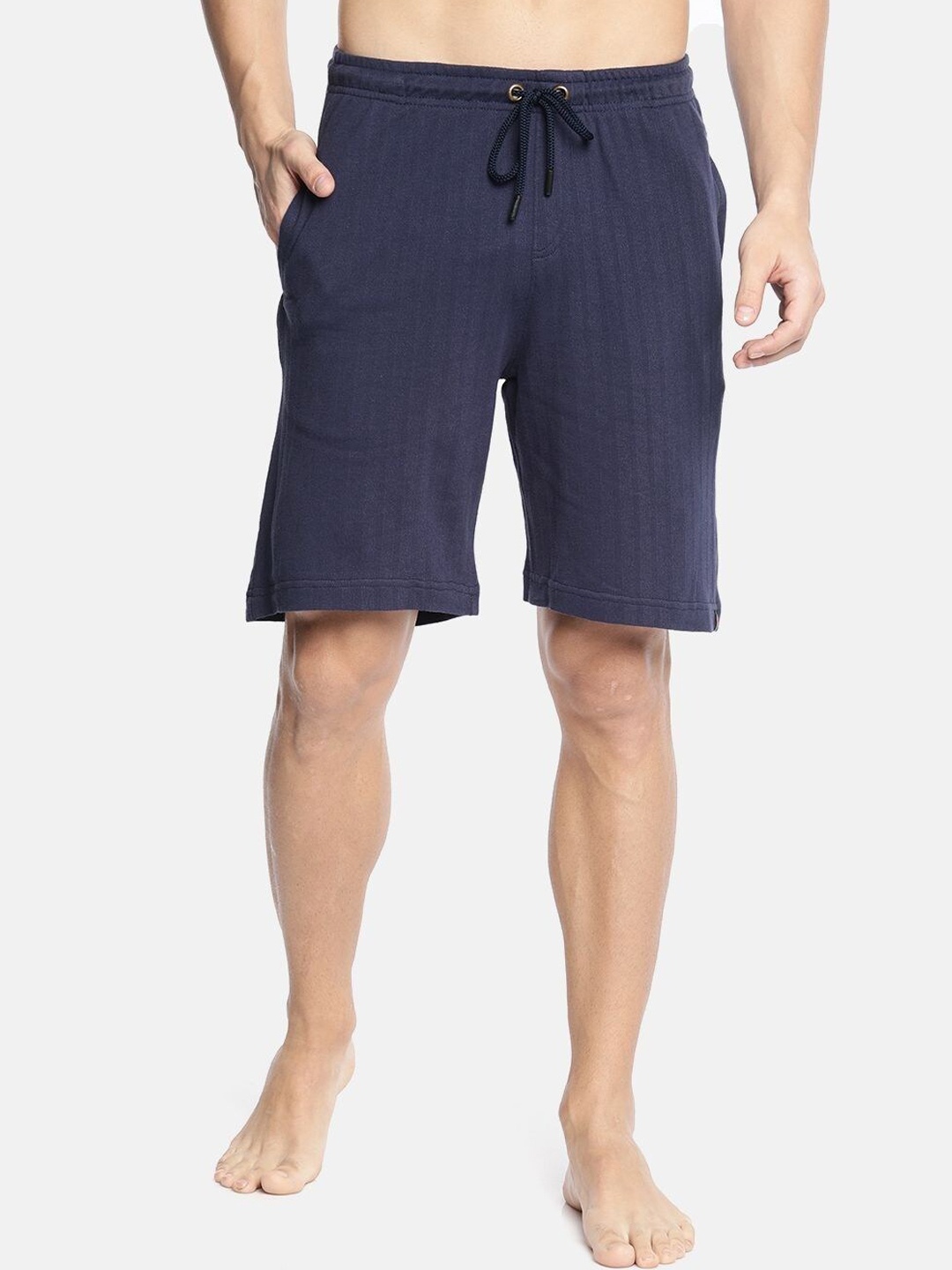 

Bareblow Men Outdoor Cotton Shorts, Blue